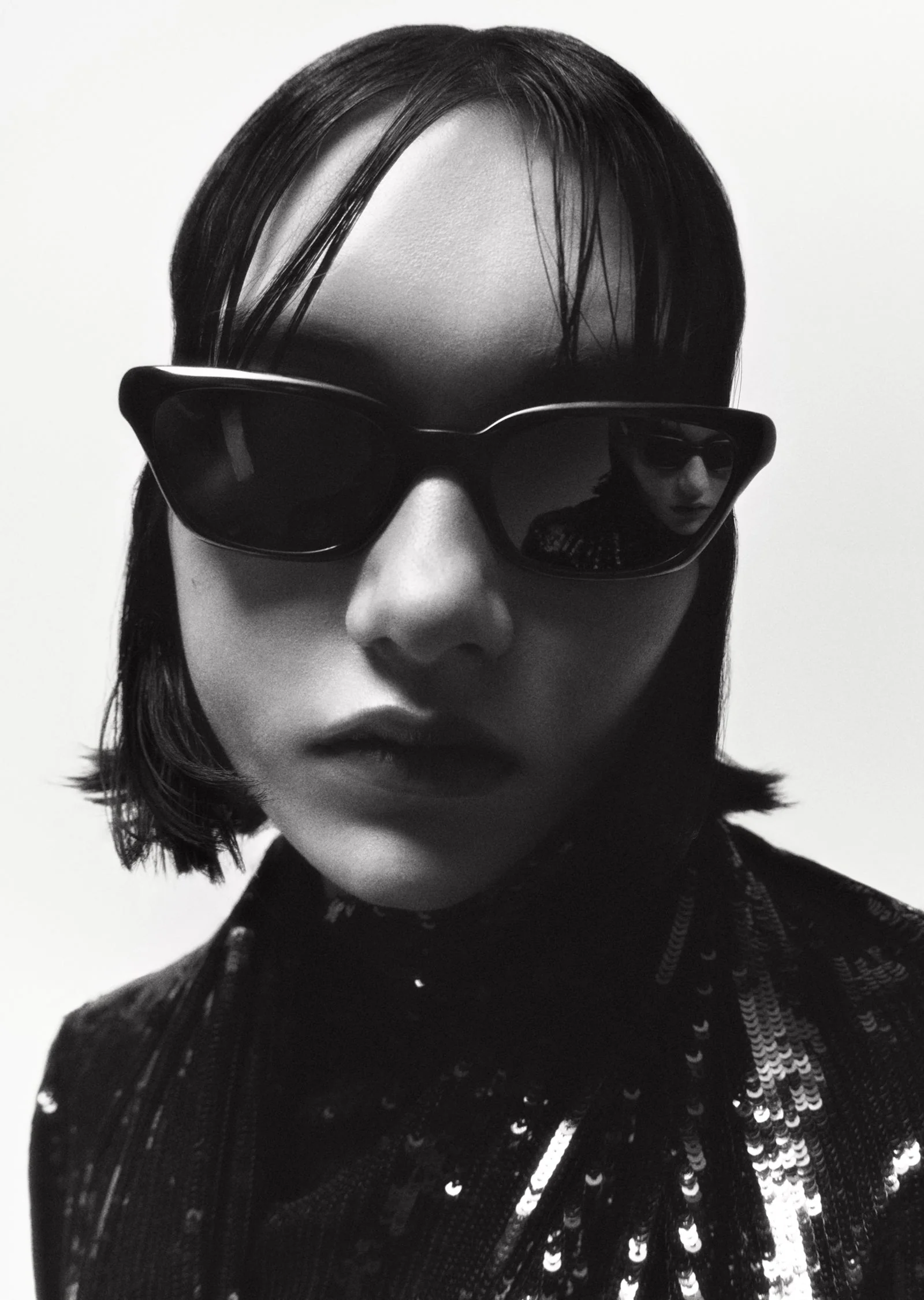 Khaite - x Oliver Peoples 1983C in Black - Image 5