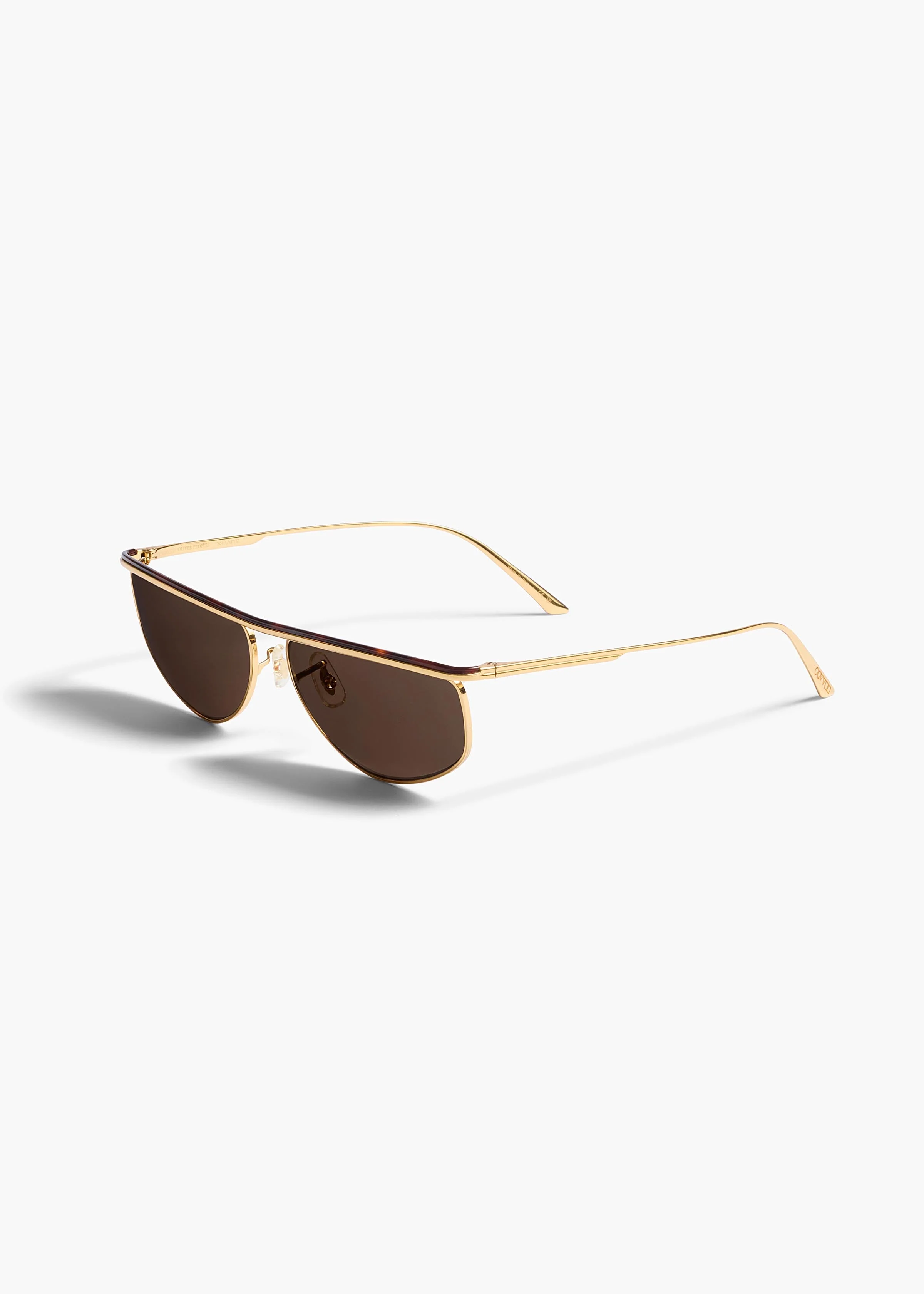 Khaite - x Oliver Peoples 1986C in Gold and Green - Image 2
