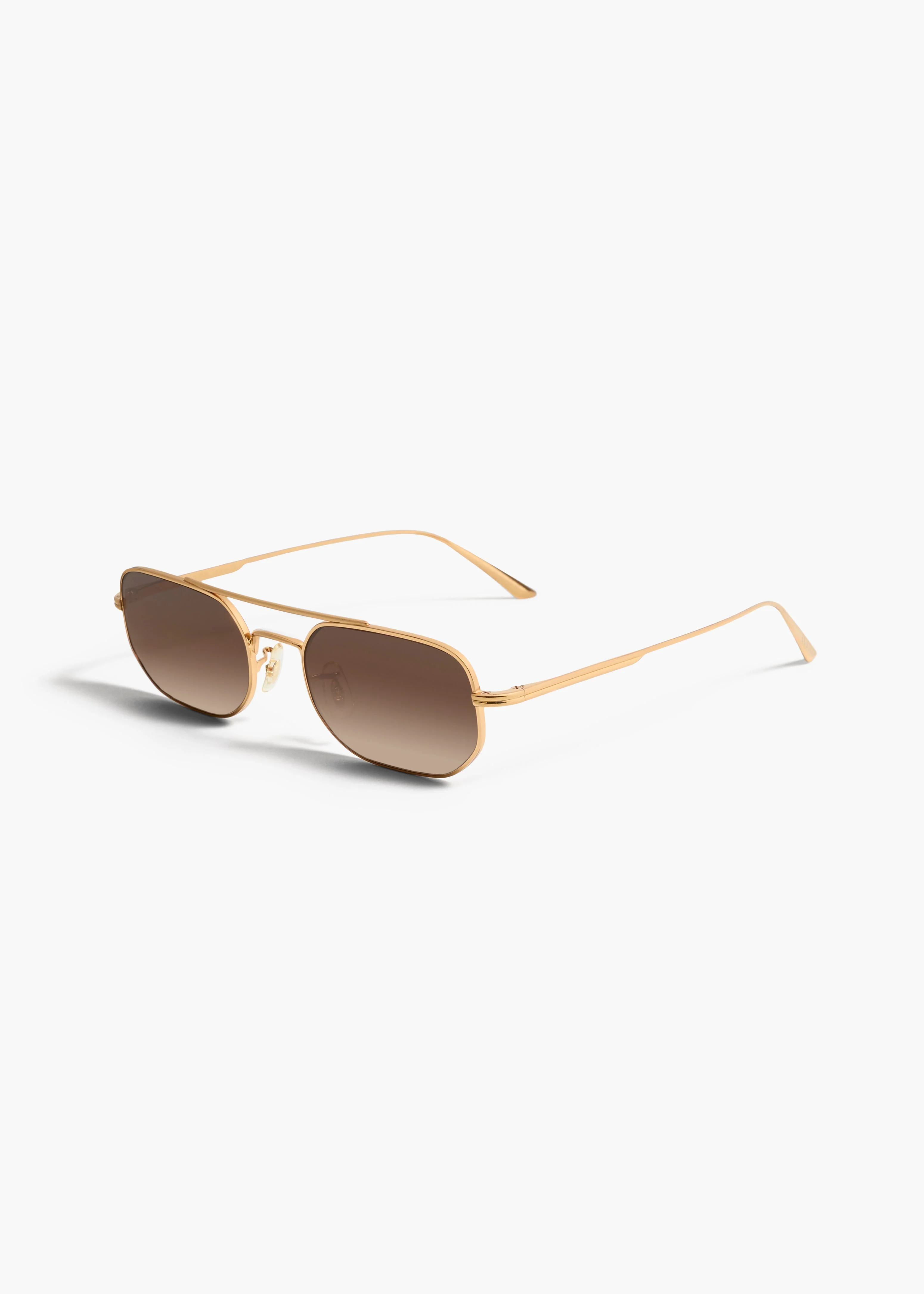 Khaite - x Oliver Peoples 1989C in Gold and Dark Brown - Image 2