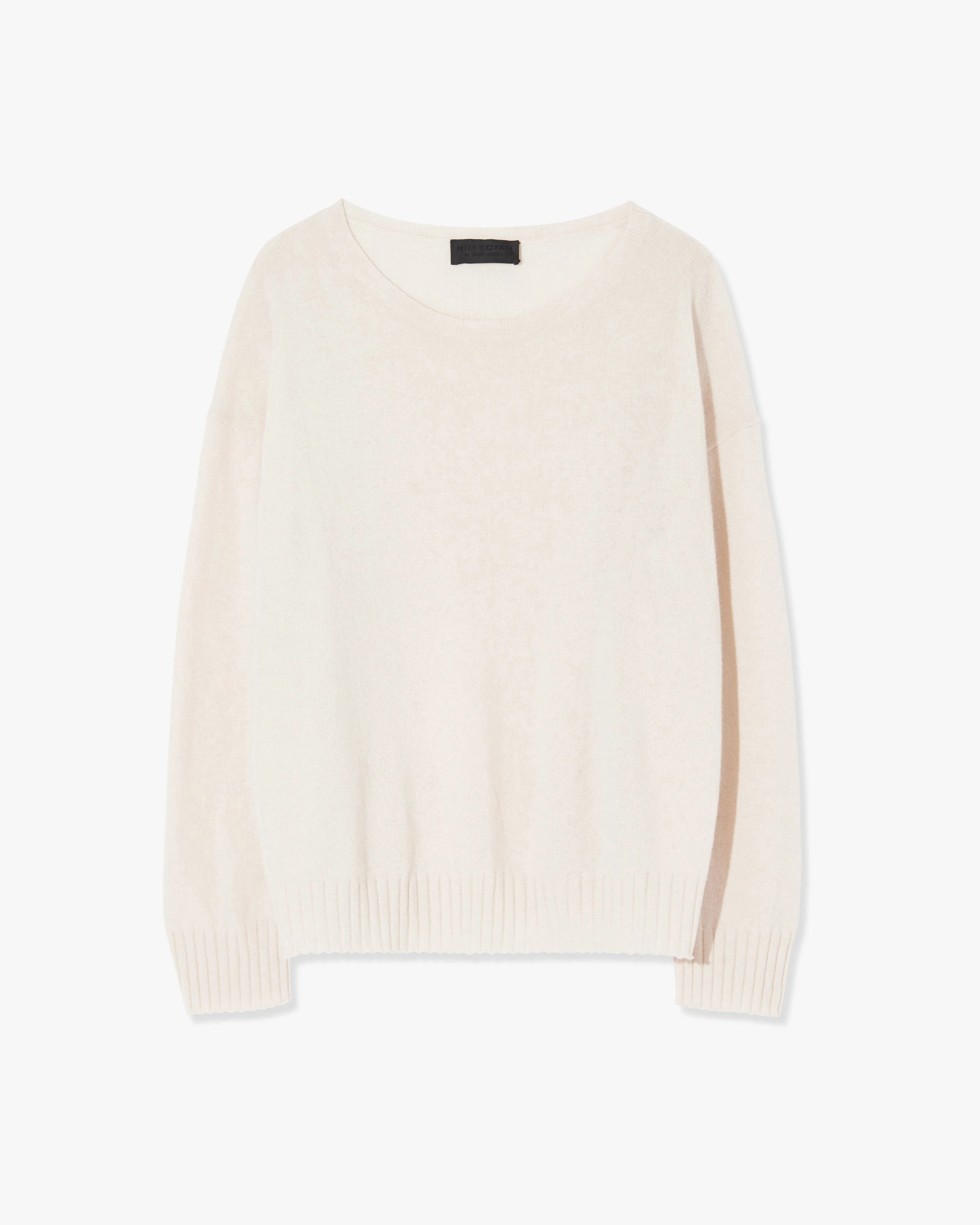 Nili Lotan - BOYFRIEND CASHMERE SWEATER