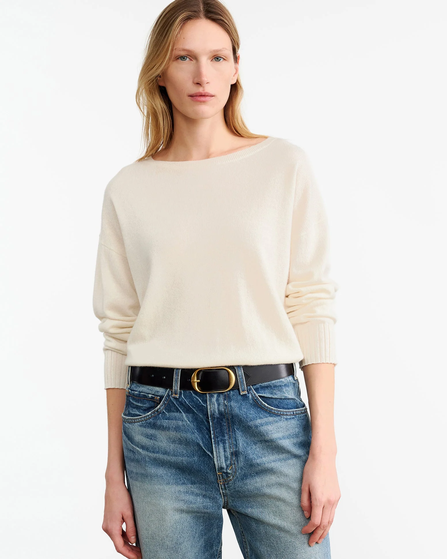 Nili Lotan - BOYFRIEND CASHMERE SWEATER - Image 2