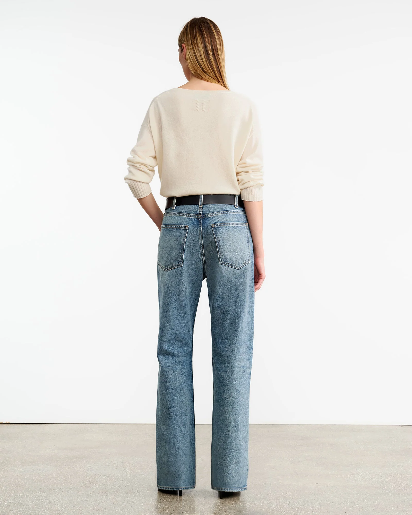 Nili Lotan - BOYFRIEND CASHMERE SWEATER - Image 5