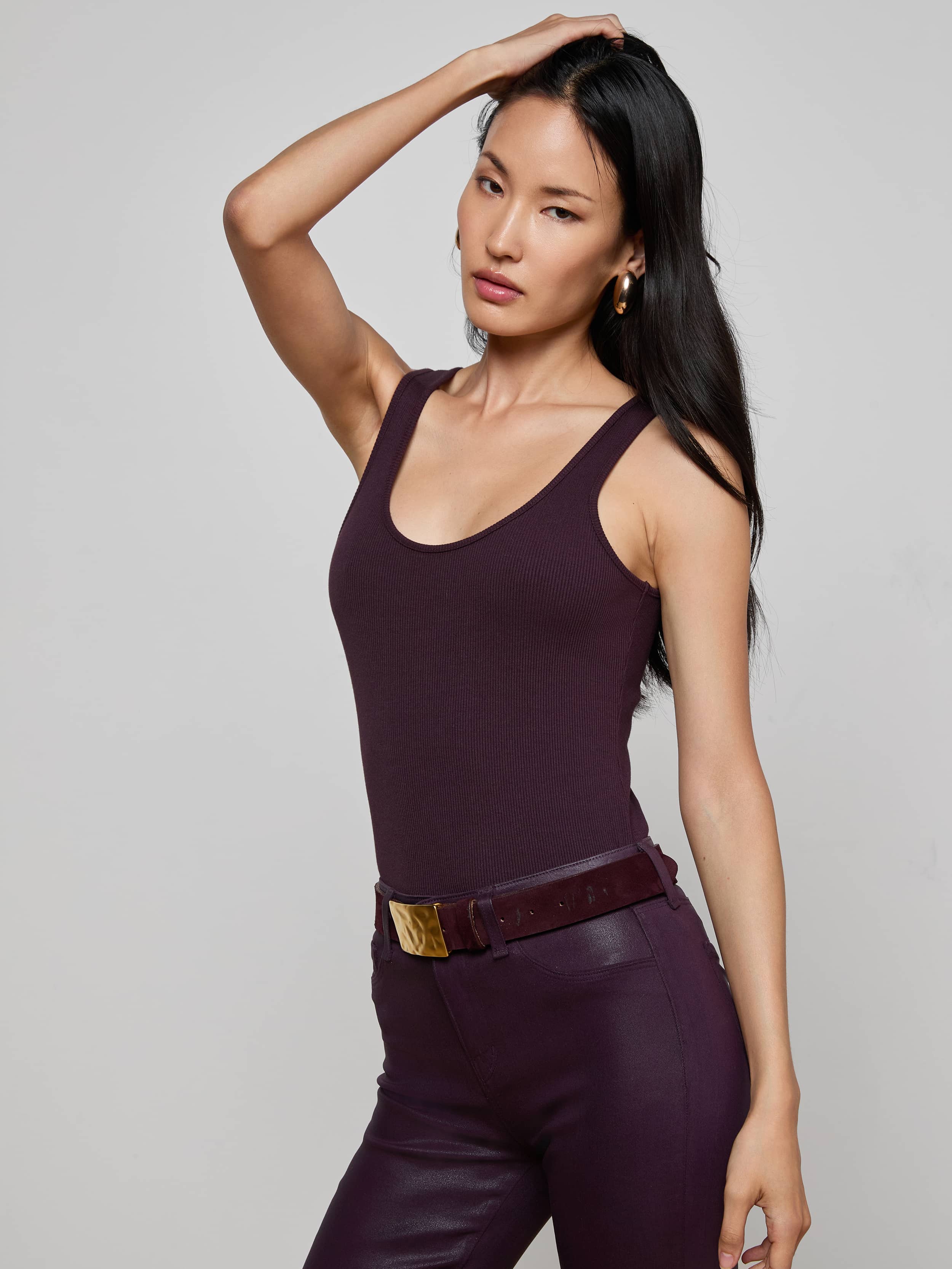 L'AGENCE - Adira Scoopneck Tank - Image 8