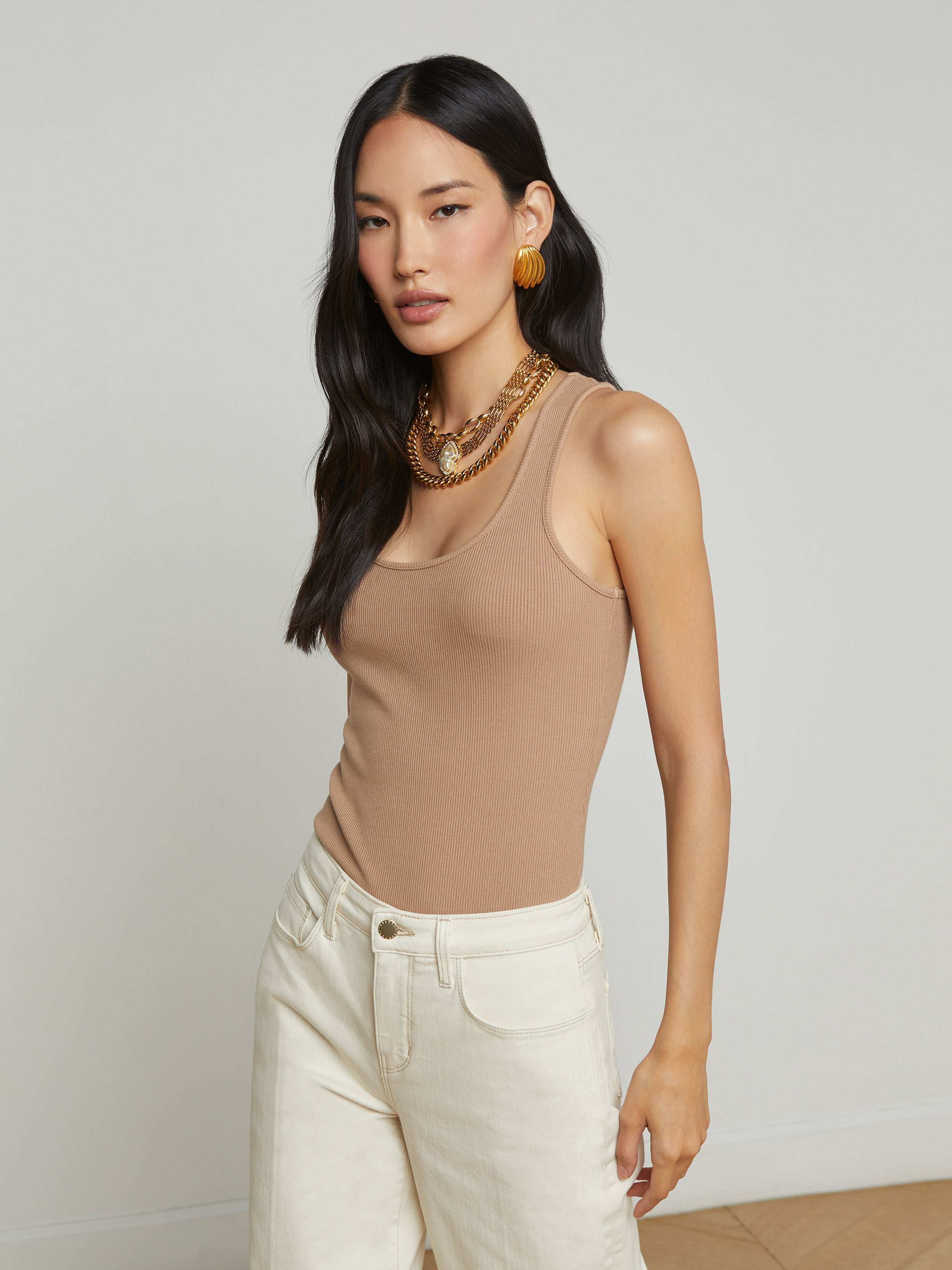 L'AGENCE - Adira Scoopneck Tank - Image 2