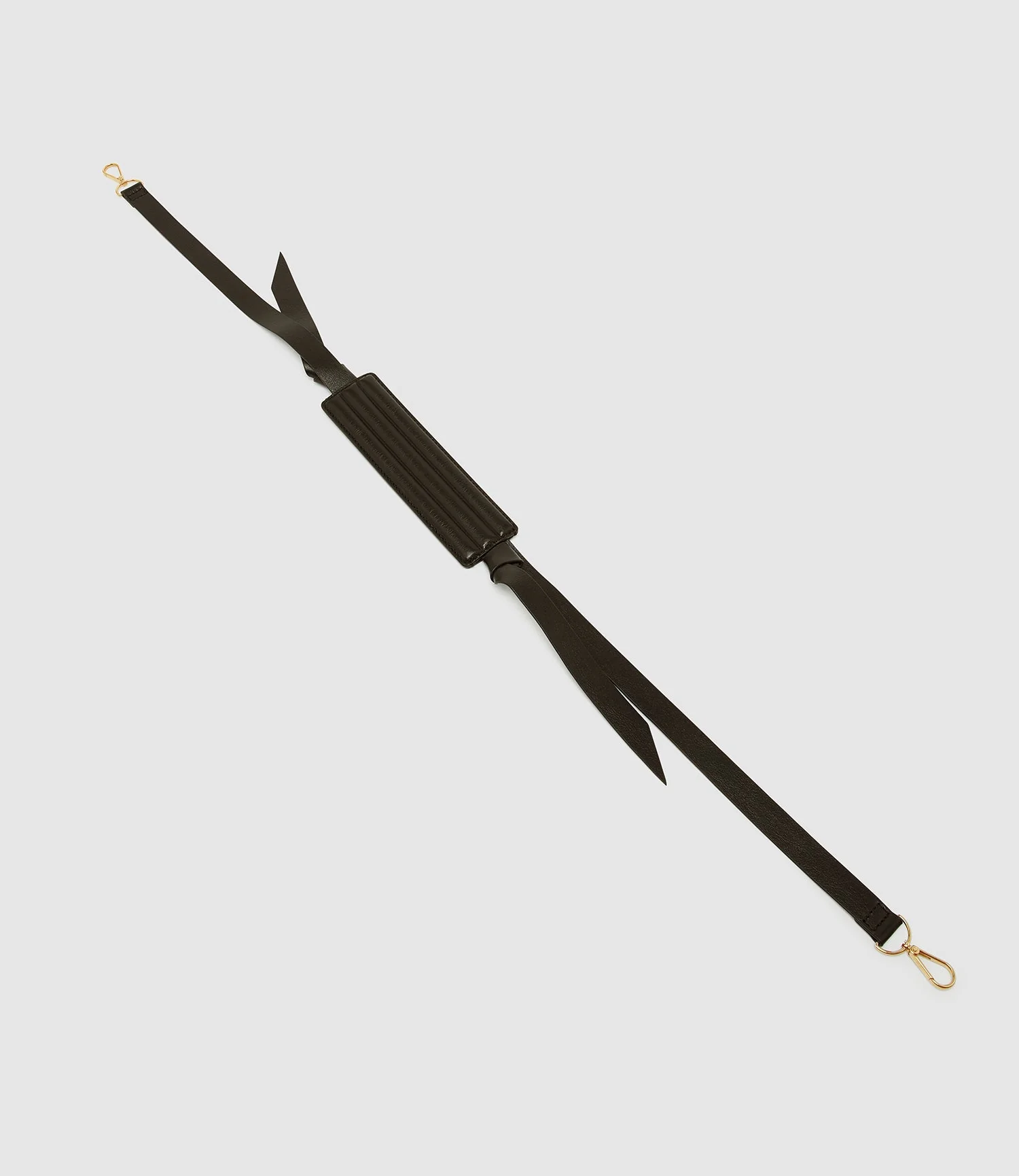 Metier - Adjustable Bombé Strap Elvis Cacao with Gold Hardware - Image 3