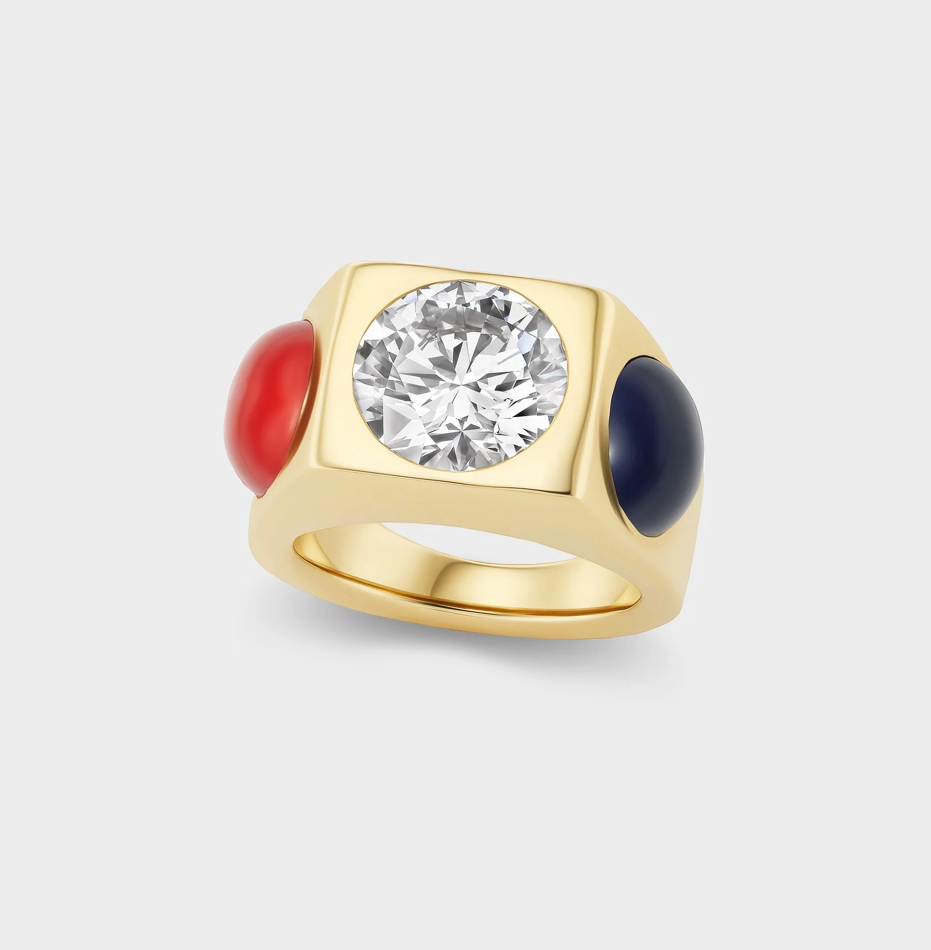 Aflalo - Hex Ring in Gold - Image 2