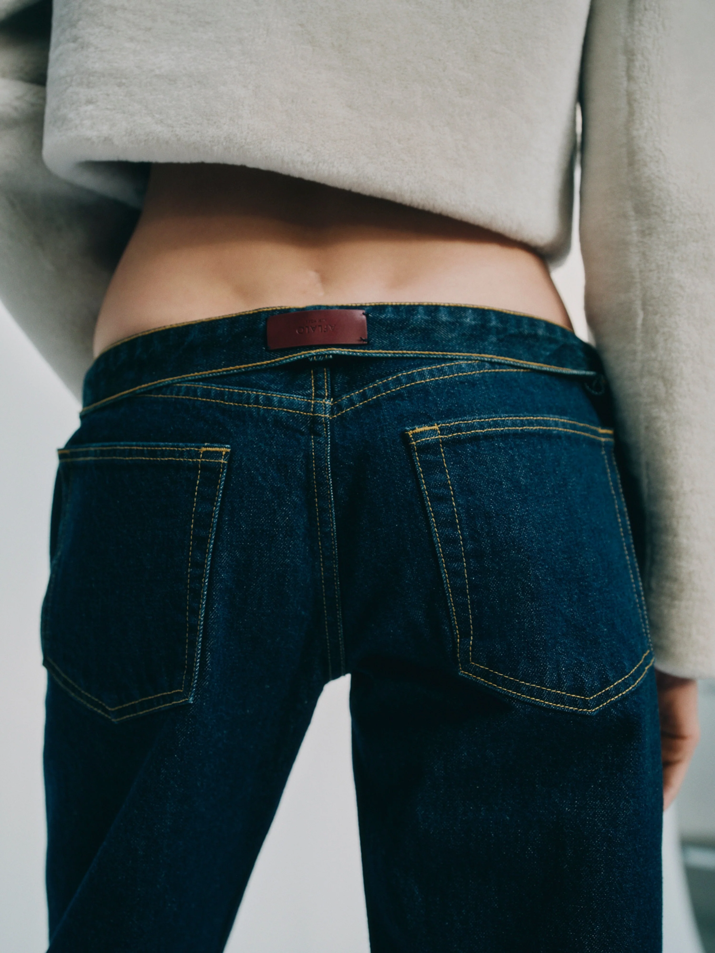 Aflalo - Verne Jean in Rigid Denim - Image 3