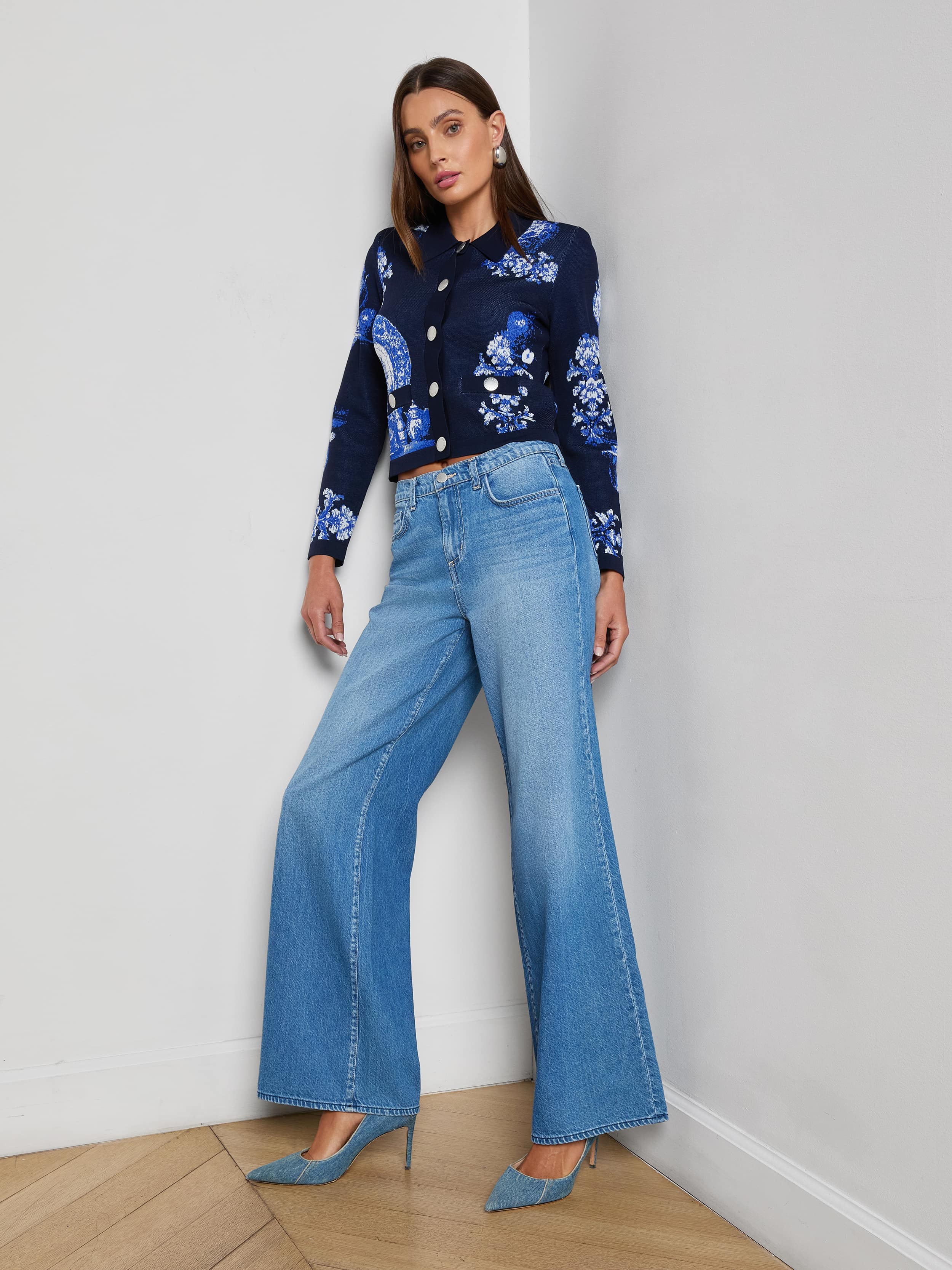 L'AGENCE - Alicent Wide - Leg Jean - Image 13