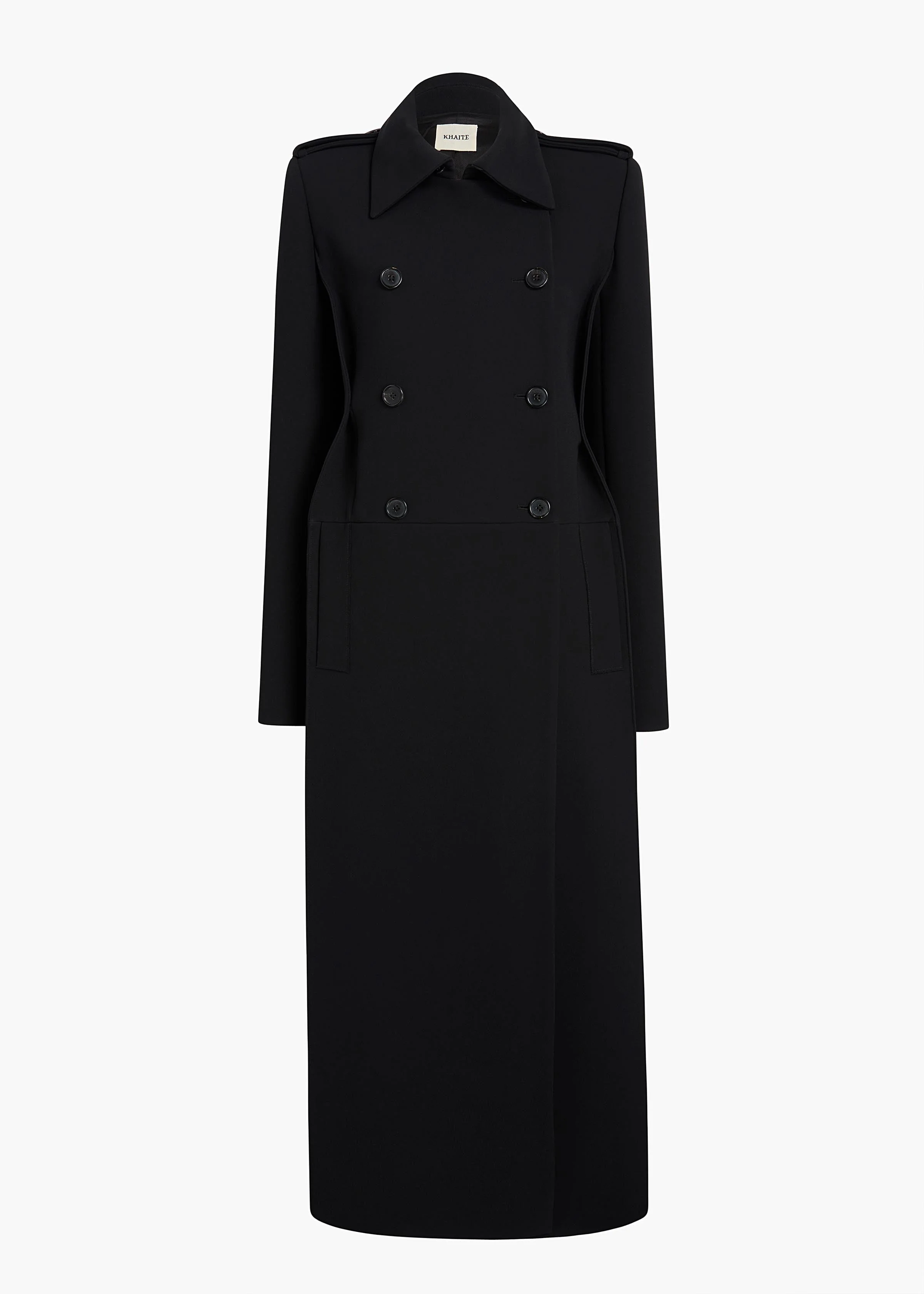 Khaite - Alton Coat in Black