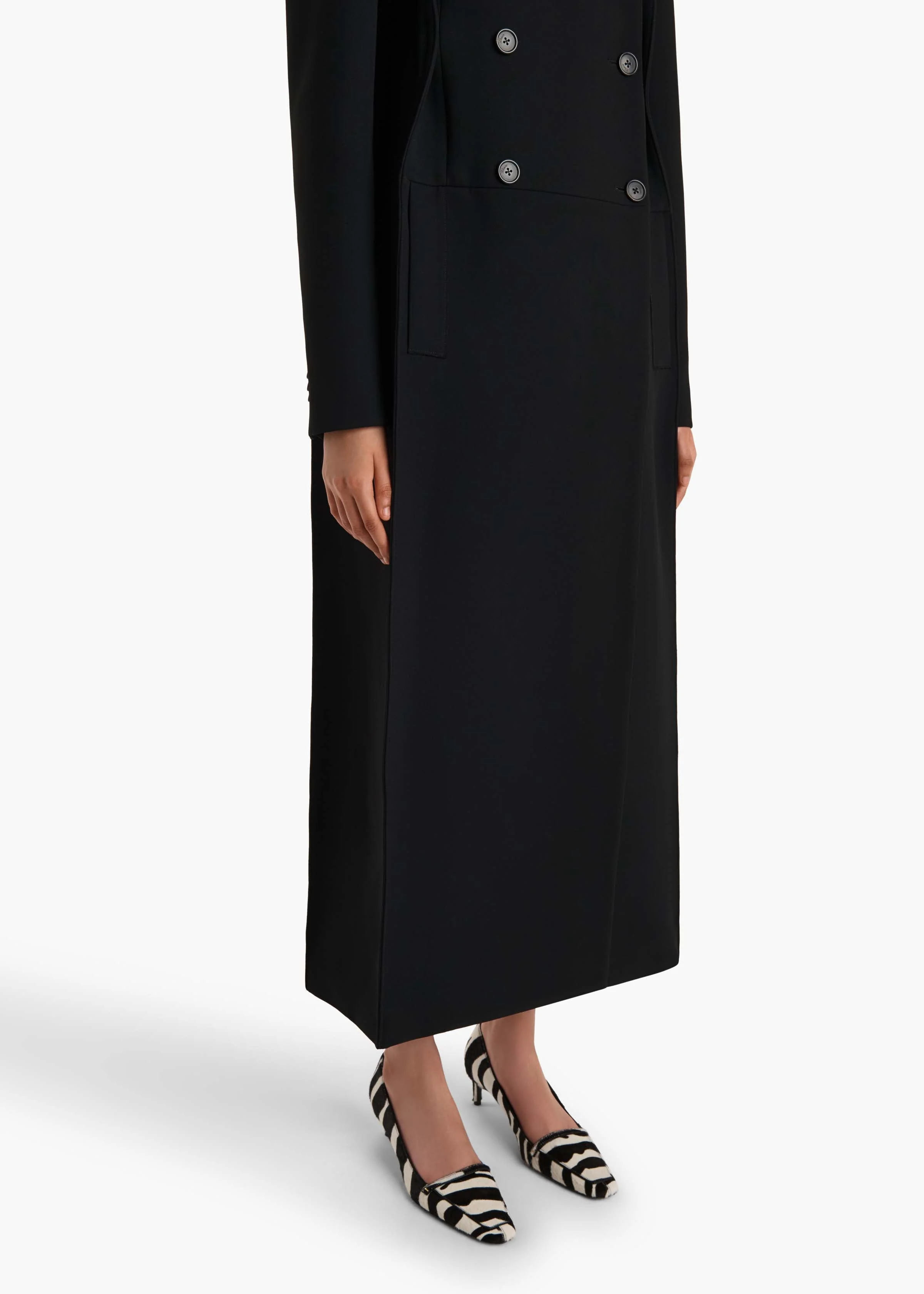 Khaite - Alton Coat in Black - Image 5