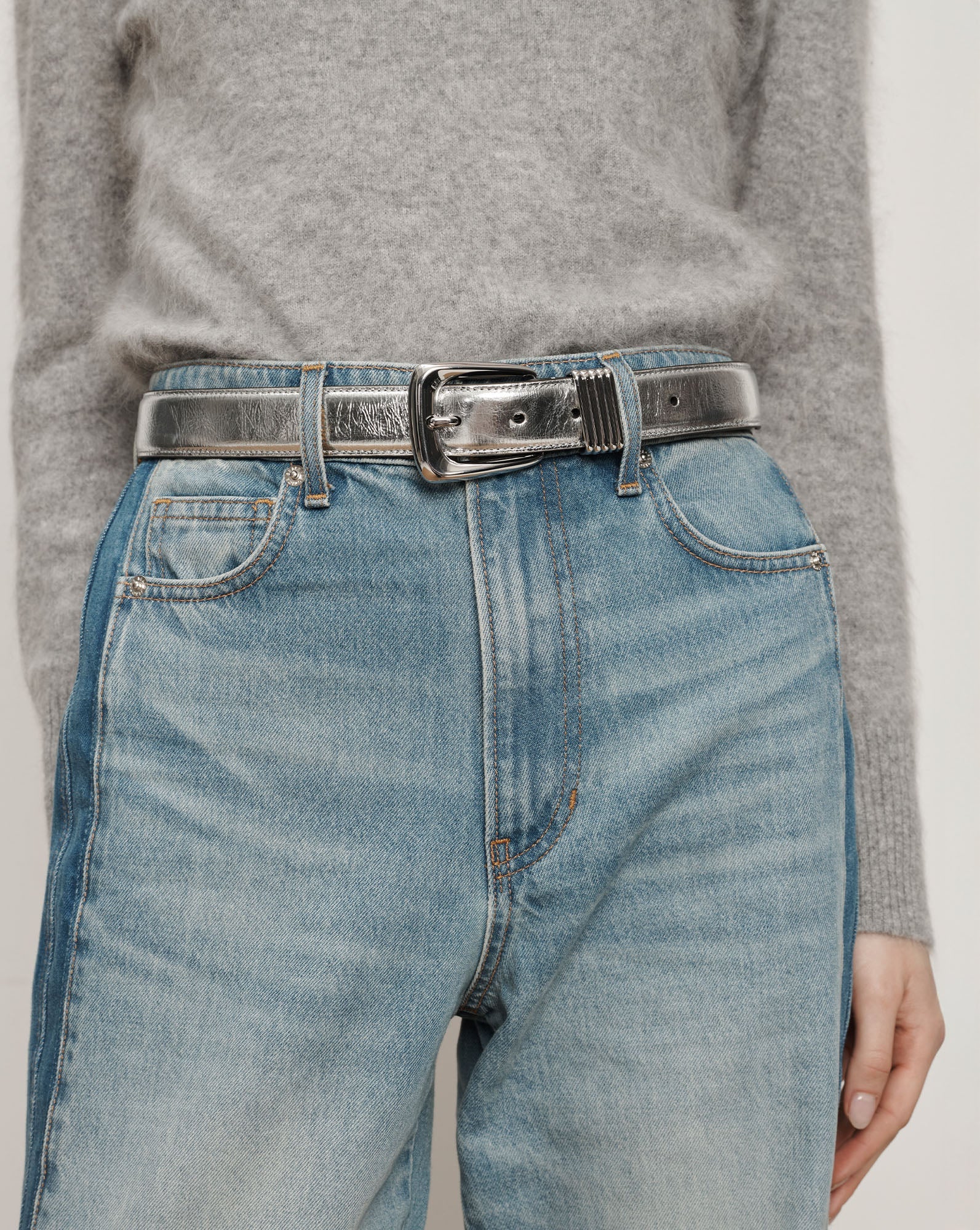 Veronica Beard - Arch Leather Belt - Image 2