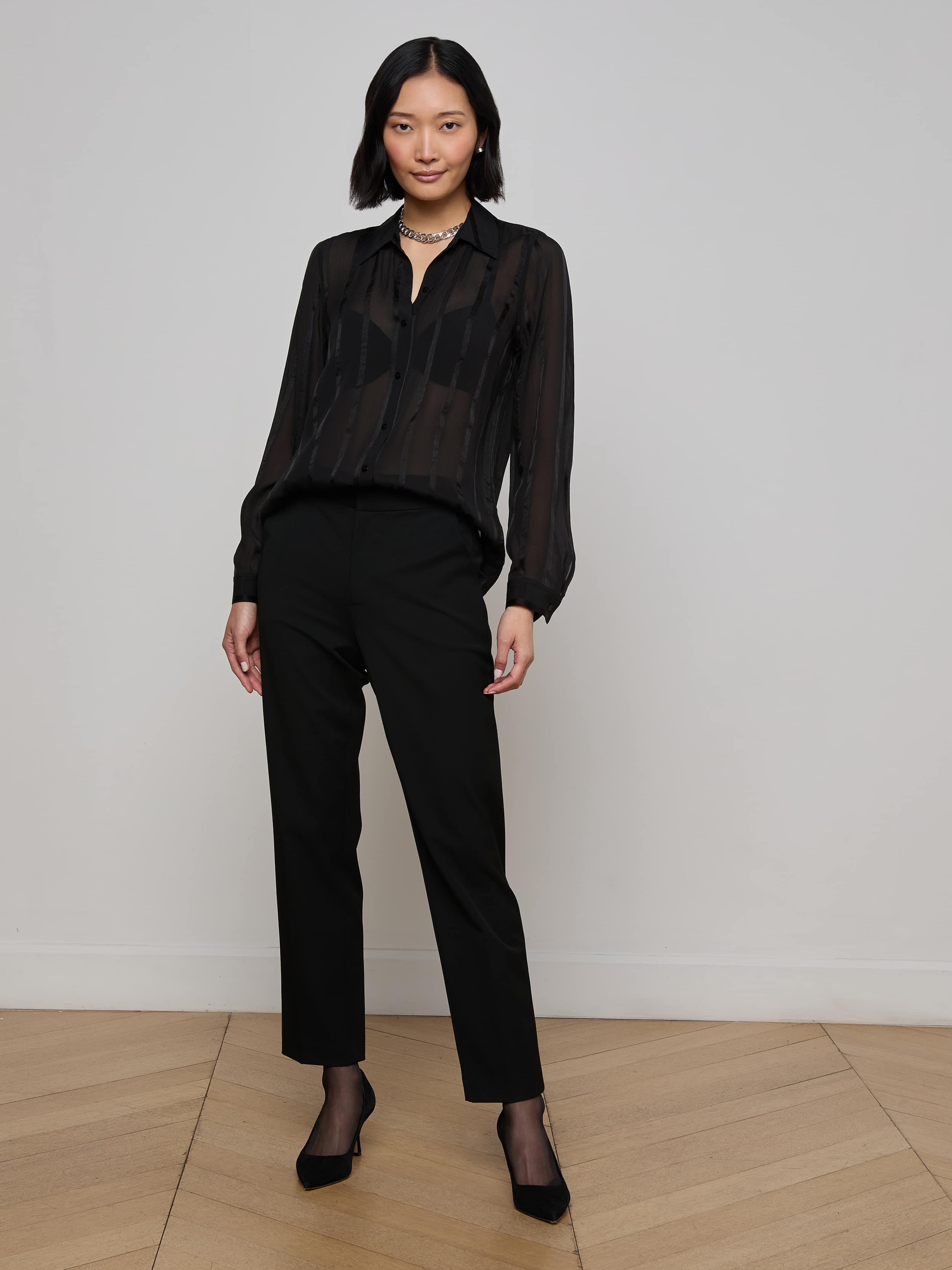 L'AGENCE - Argo Silk Blouse - Image 9