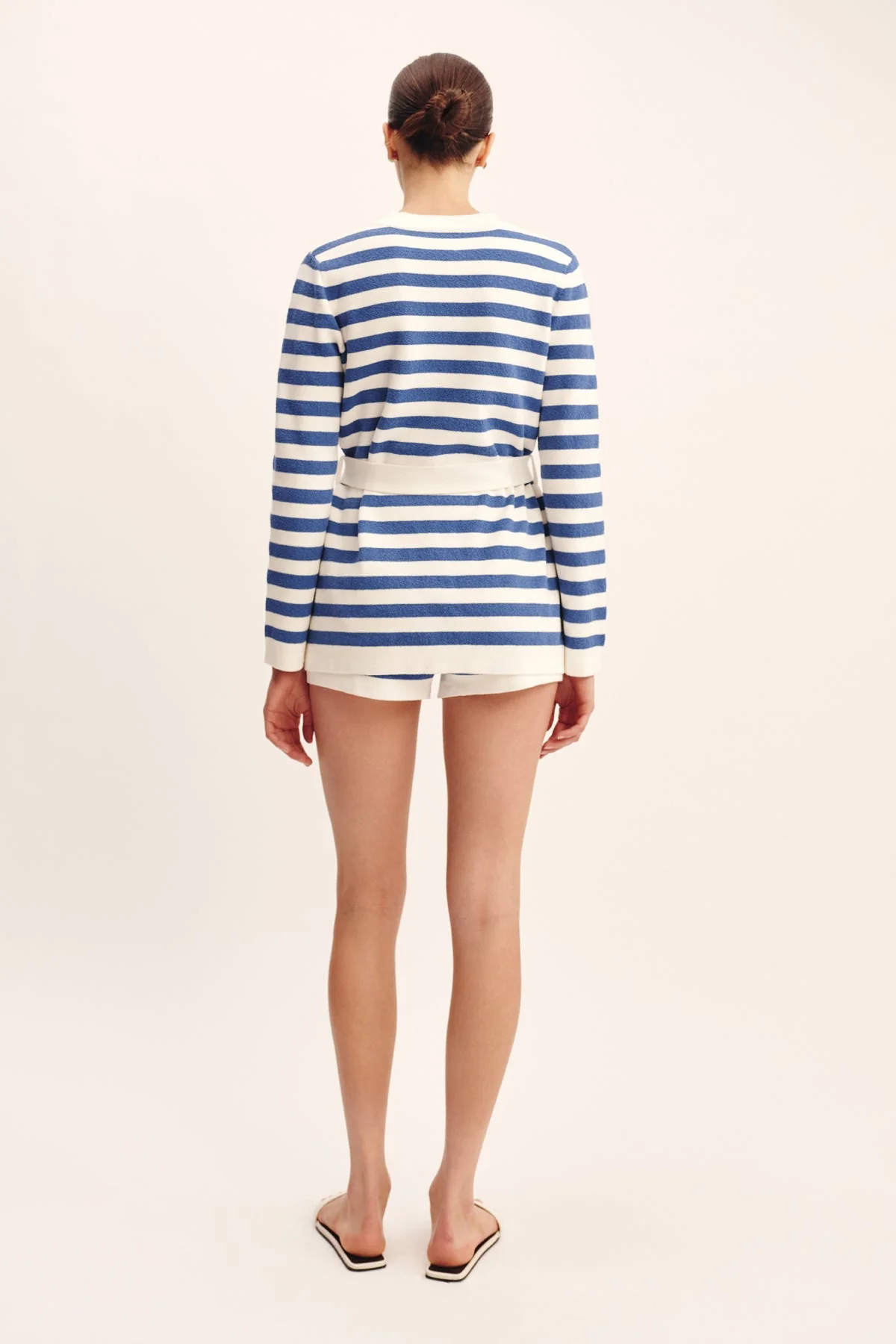 Posse - ARI CARDIGAN - BLUE STRIPE - Image 4