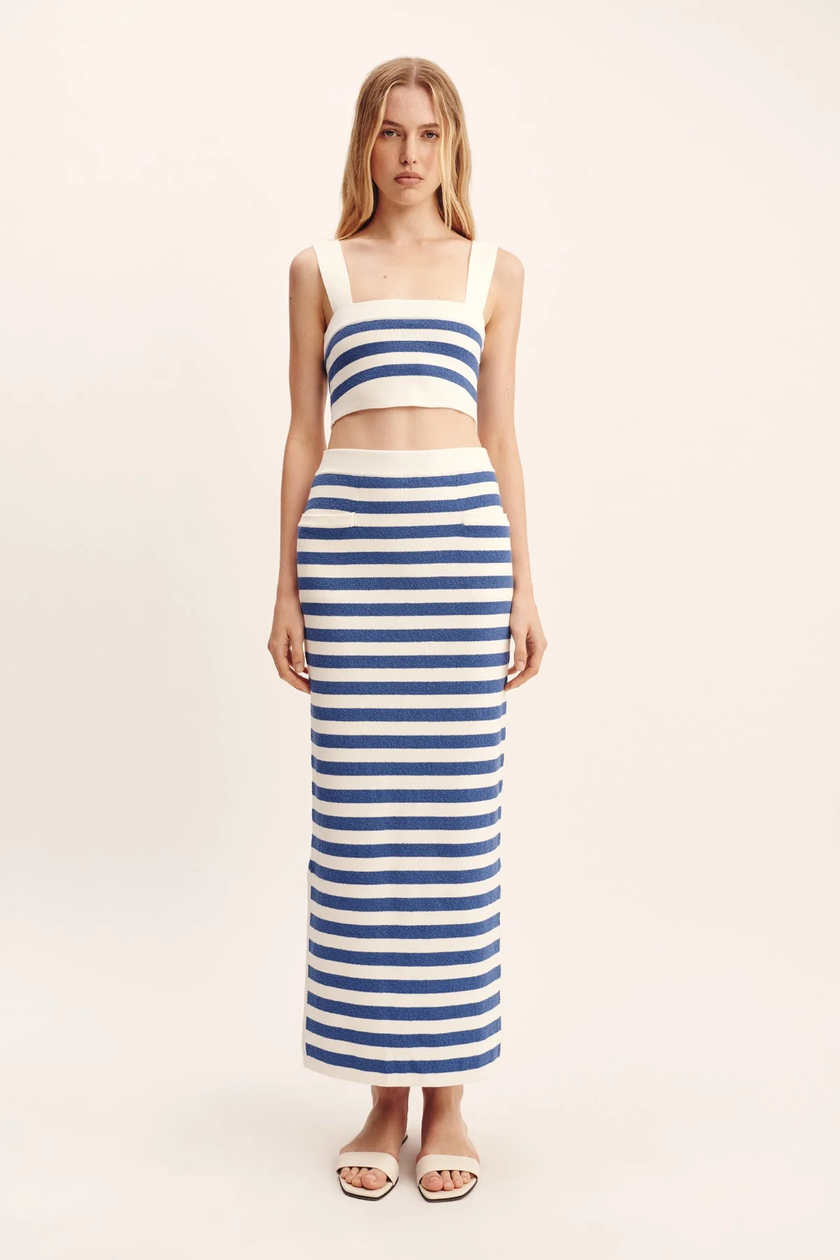 Posse - ARI TOP - BLUE STRIPE - Image 2