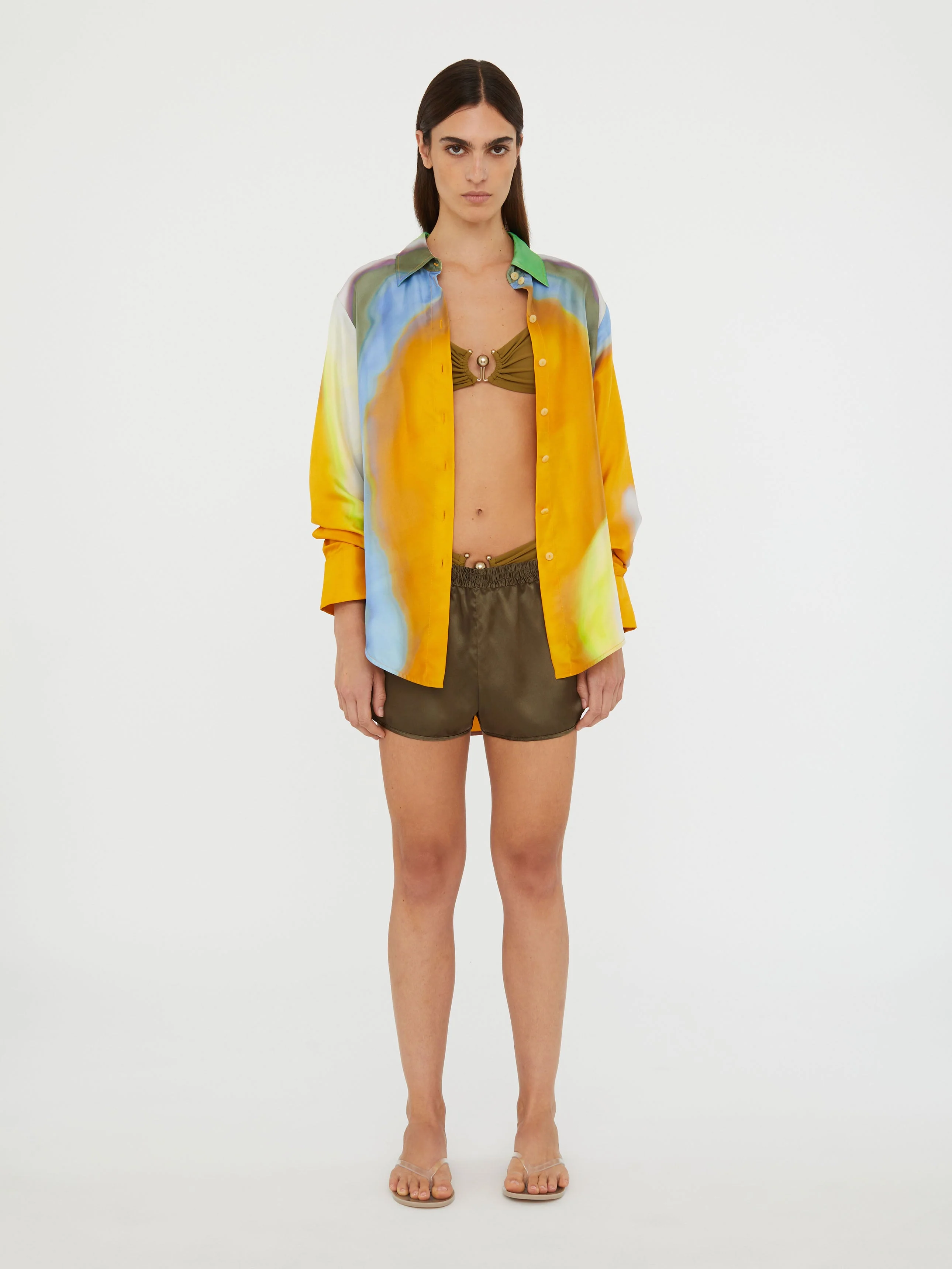 Christopher Esber - Aura Silk Slim Shirt - Image 2