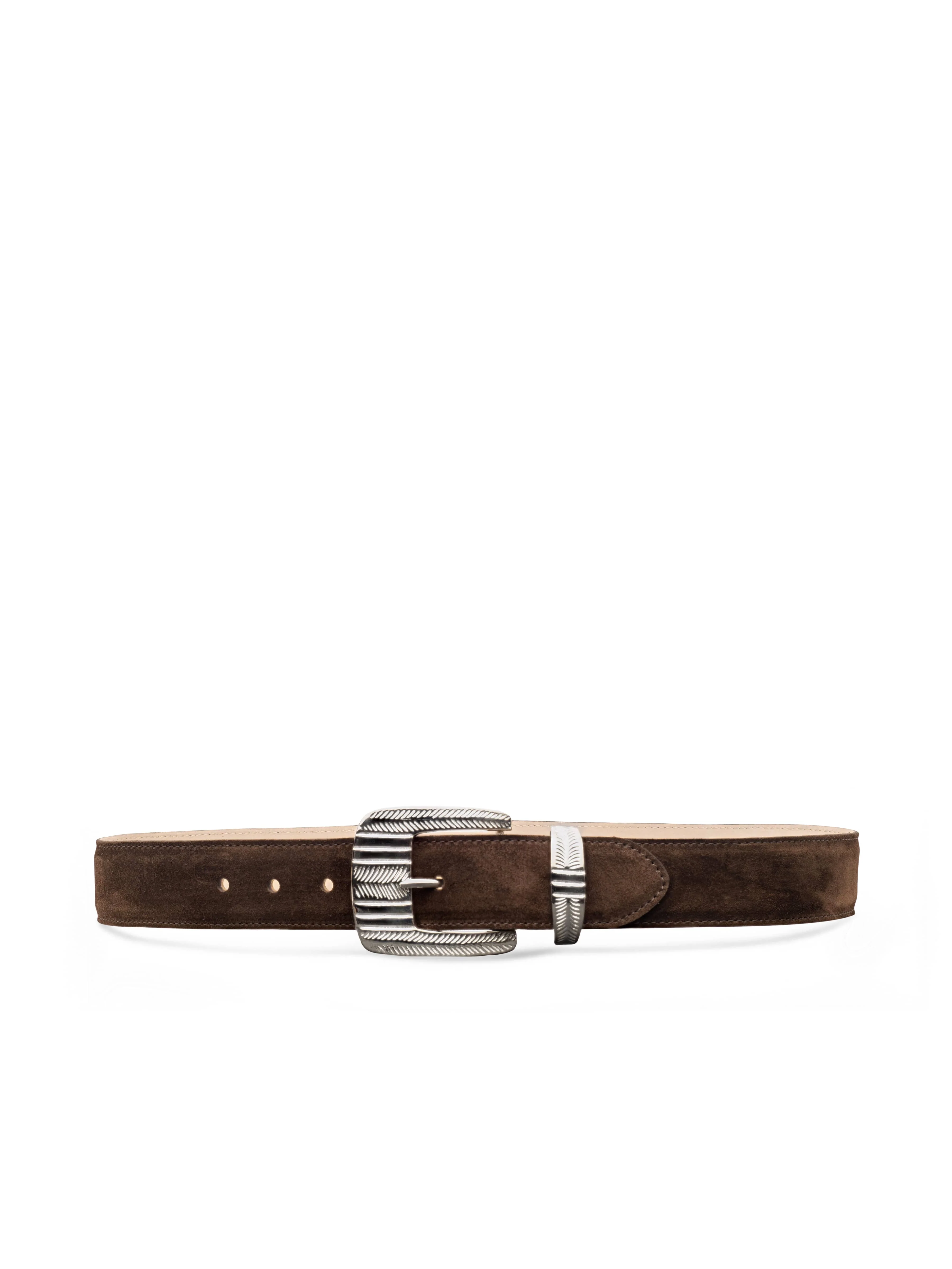 L'AGENCE - Aya Suede Belt - Image 2