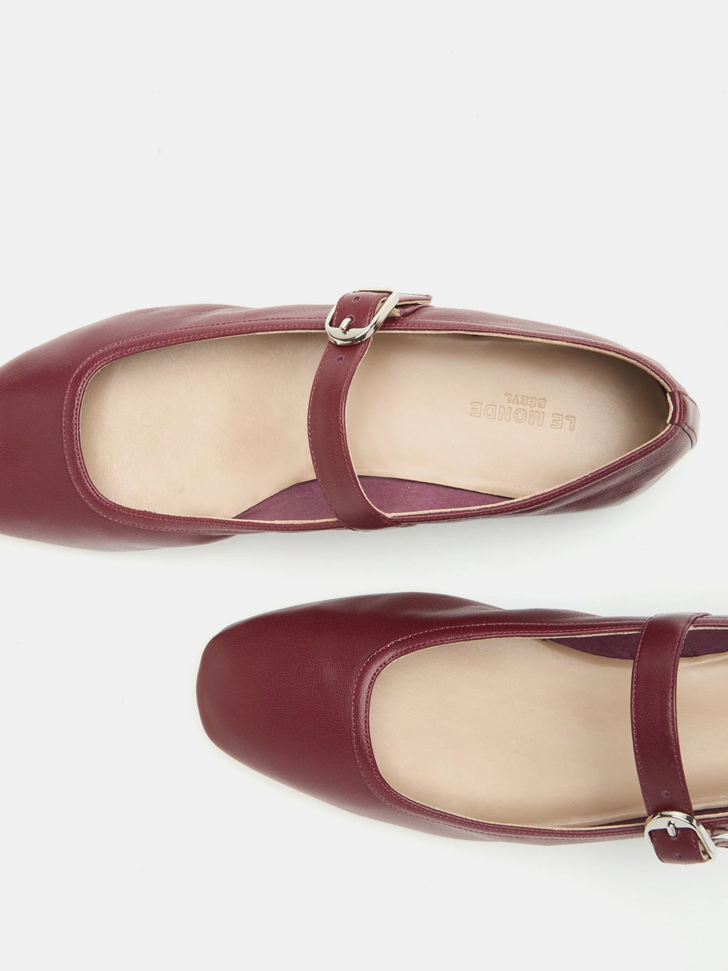 Le Monde Beryl - Ballet Mary Jane / Rouge Leather - Image 4