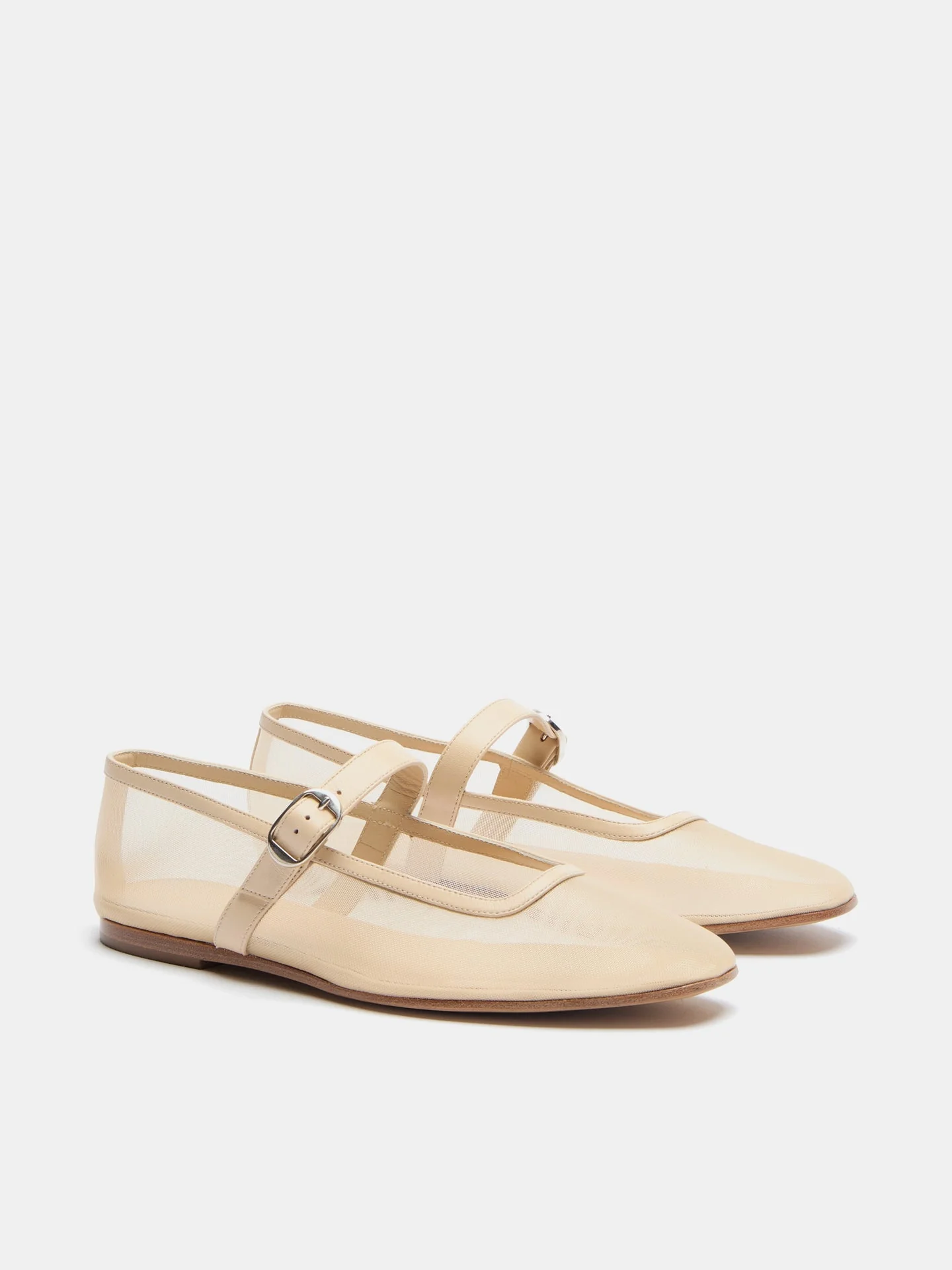 Le Monde Beryl - Ballet Mary Jane / Sand Mesh - Image 2
