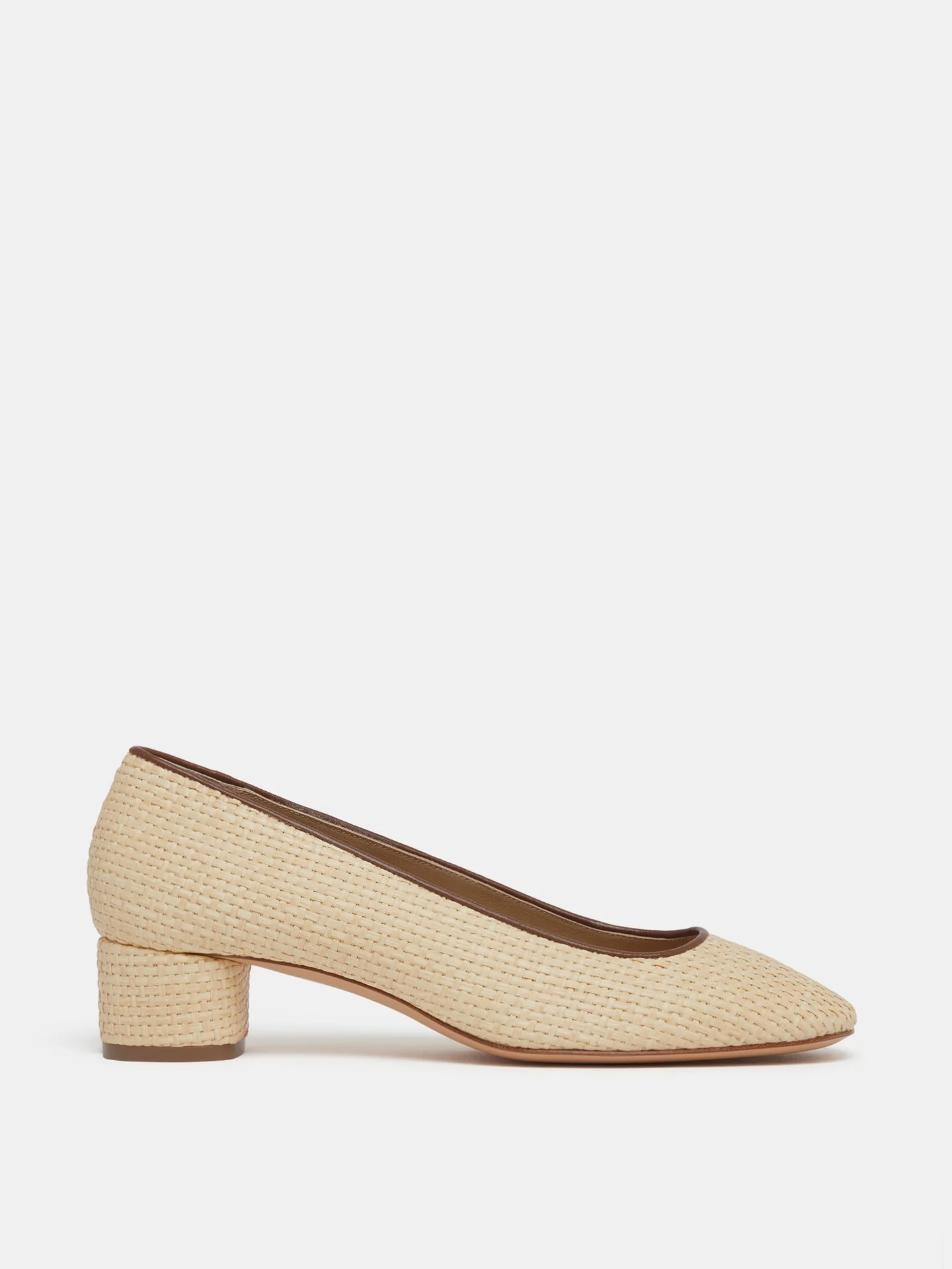 Le Monde Beryl - Ballet Pump / Beige Raffia