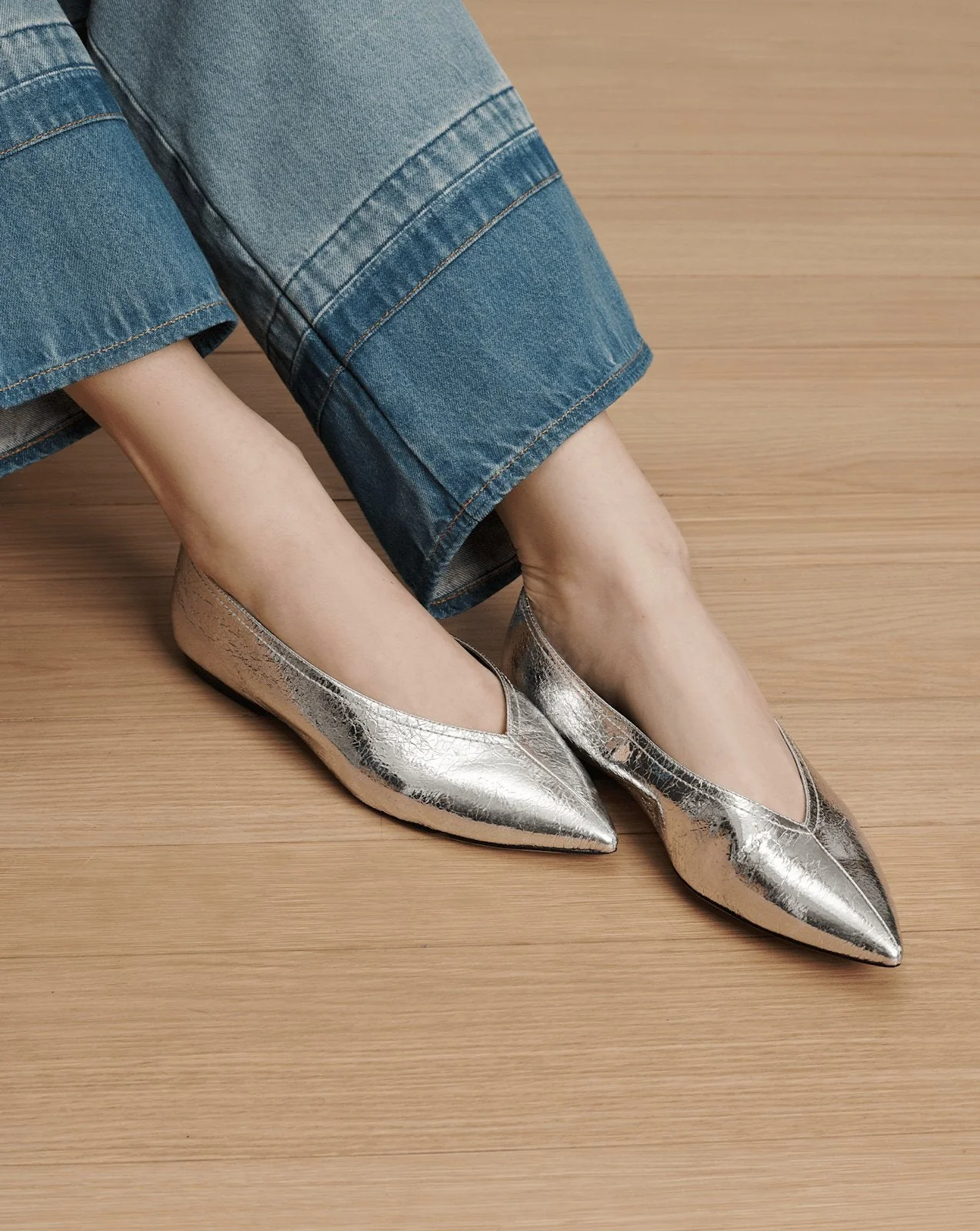 Veronica Beard - Bancroft Metallic Flat - Image 2
