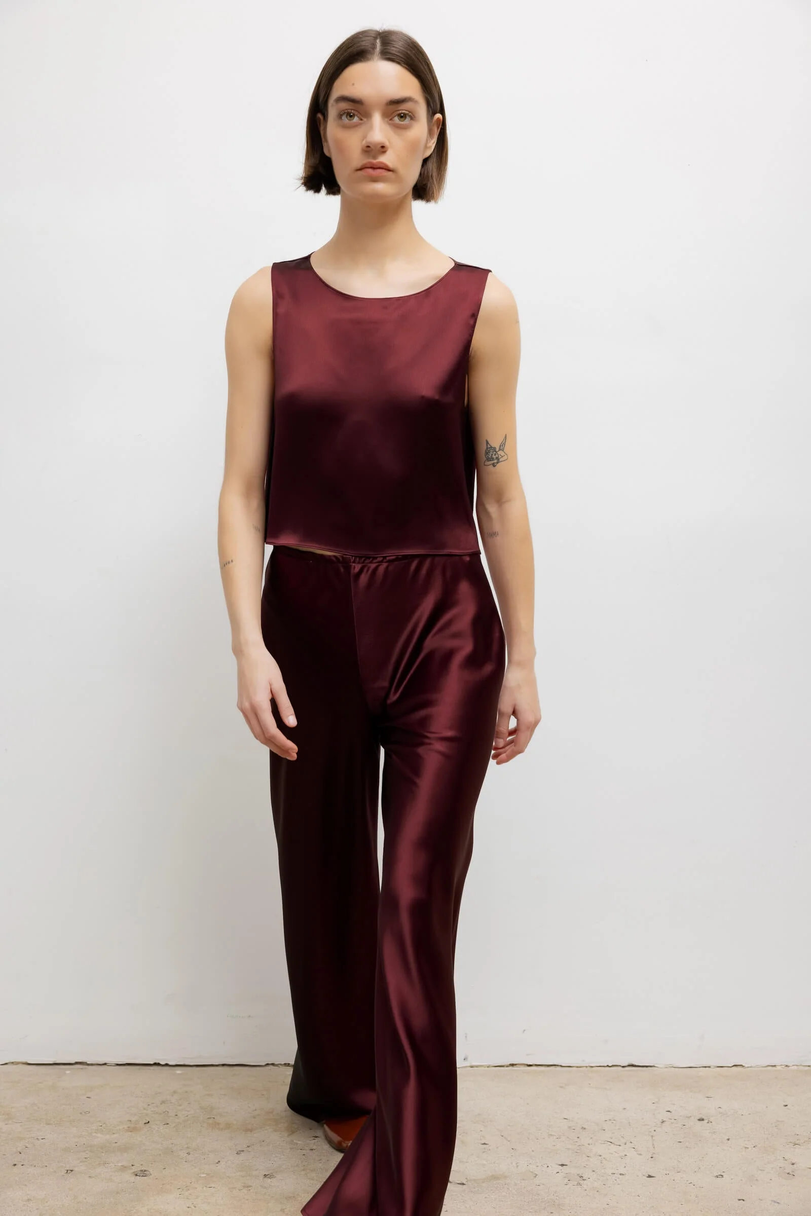 Leset - Barb Crop Sleeveless Crew - Image 4