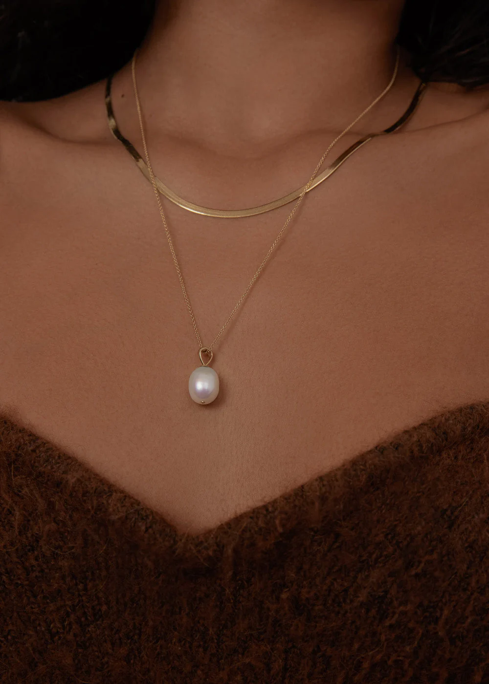 Kinn - Baroque Pearl Pendant - Image 2