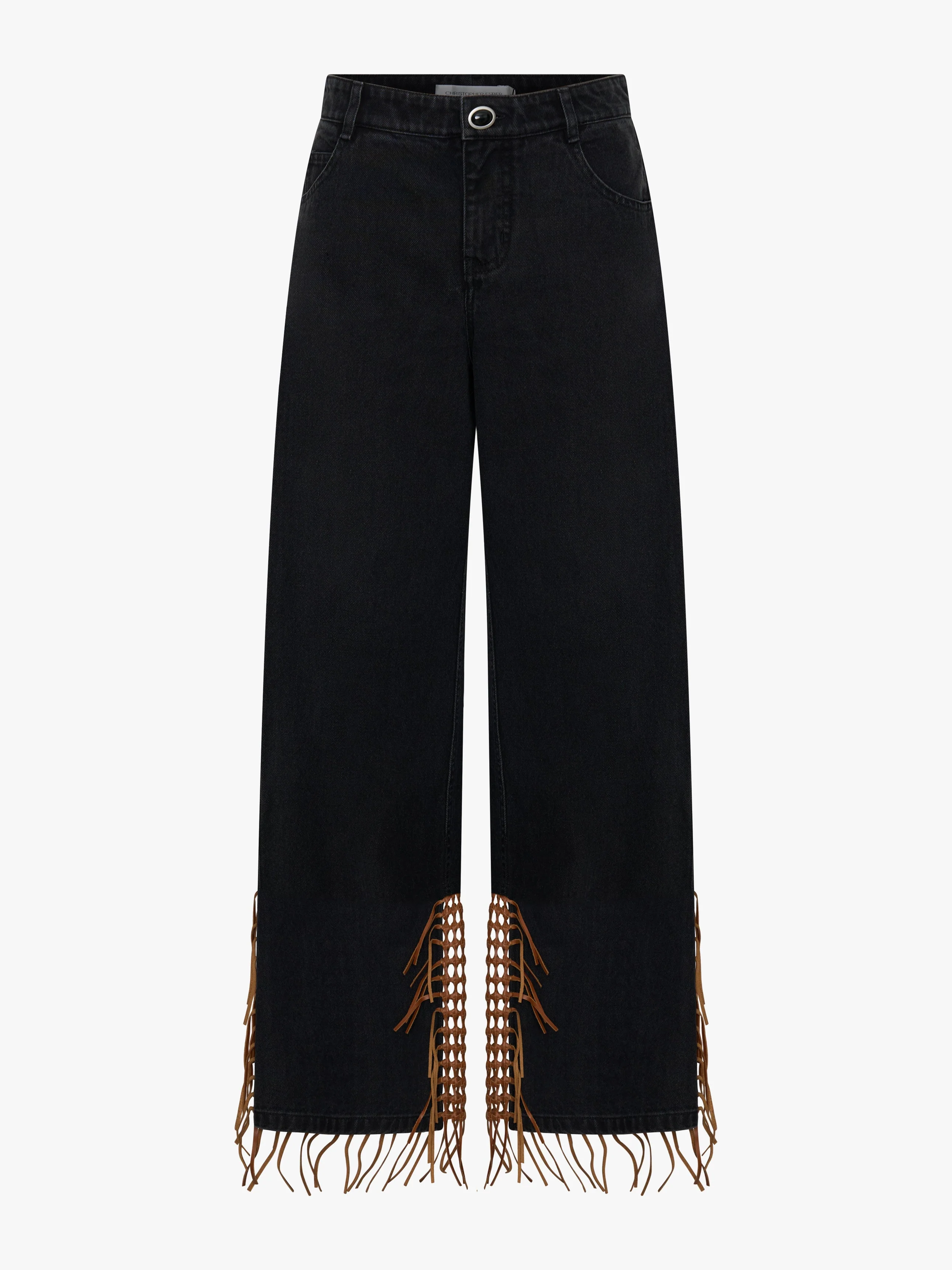 Christopher Esber - Basket Leather Jean - Image 7