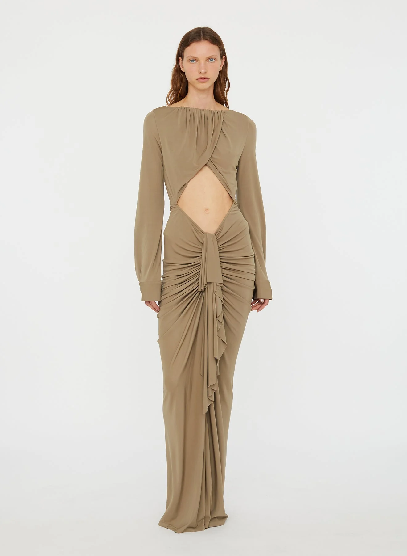 Christopher Esber - Bateau Drape Disconnect Dress - Image 2