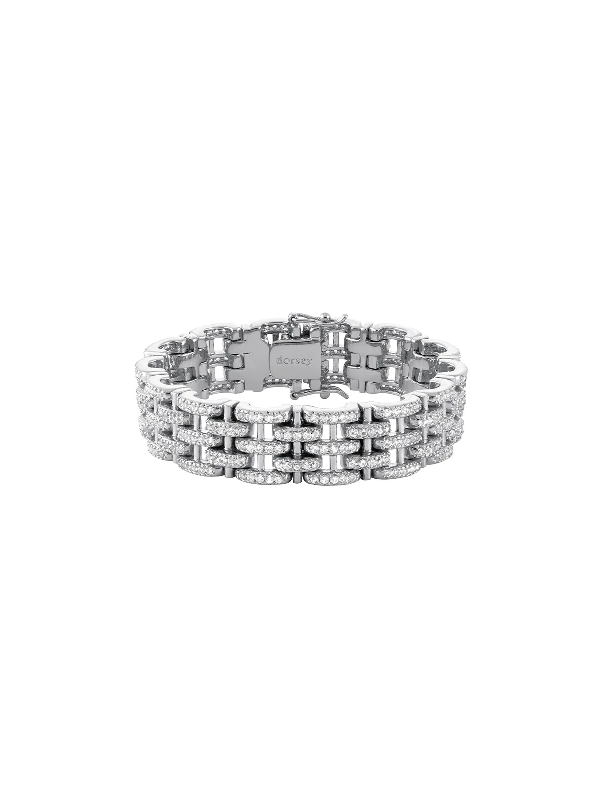 Dorsey - BENEDETTA BRACELET IN LAB WHITE SAPPHIRE - Image 2