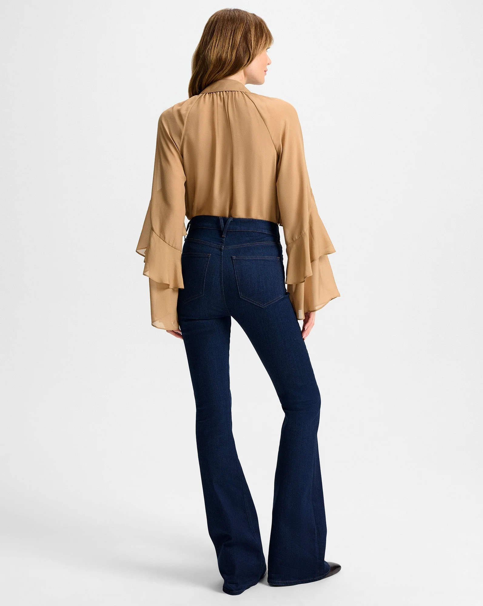 Veronica Beard - Beverly Chain - Pocket Skinny - Flare Jean - Image 5