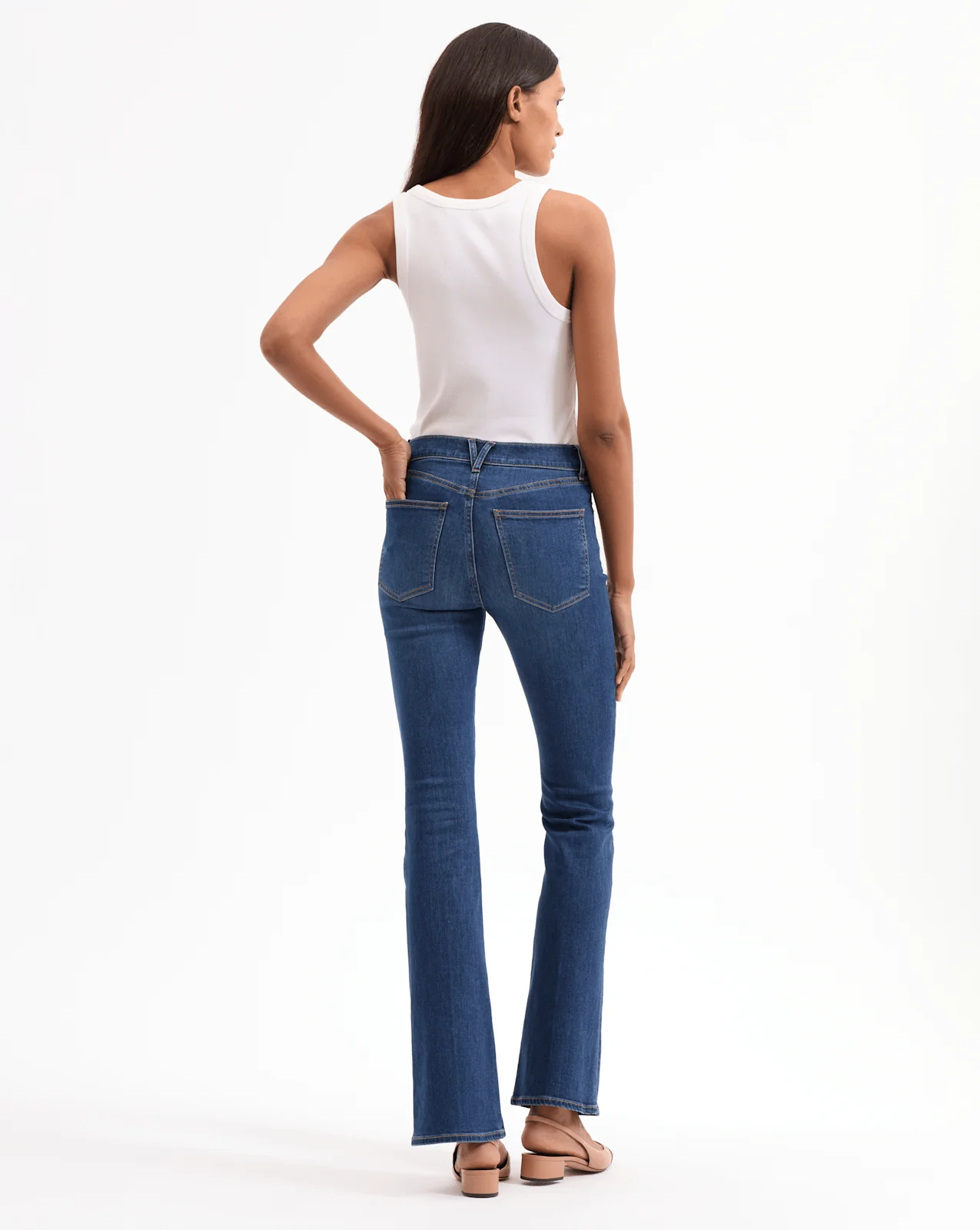 Veronica Beard - Beverly Skinny - Flare Jean | Extended - Image 4