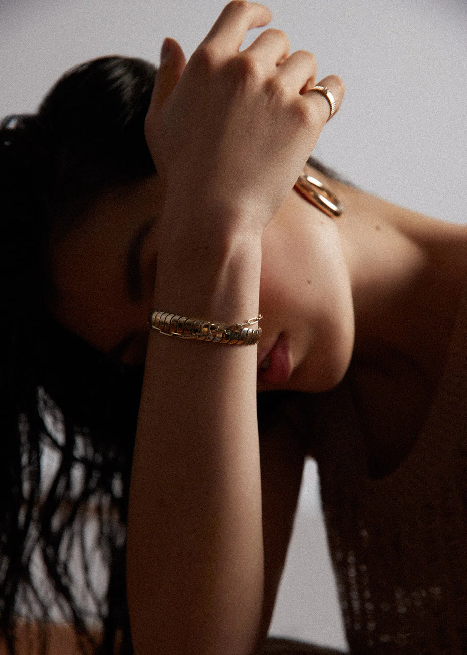 Kinn - Bold Cobra Chain Bracelet - Image 4