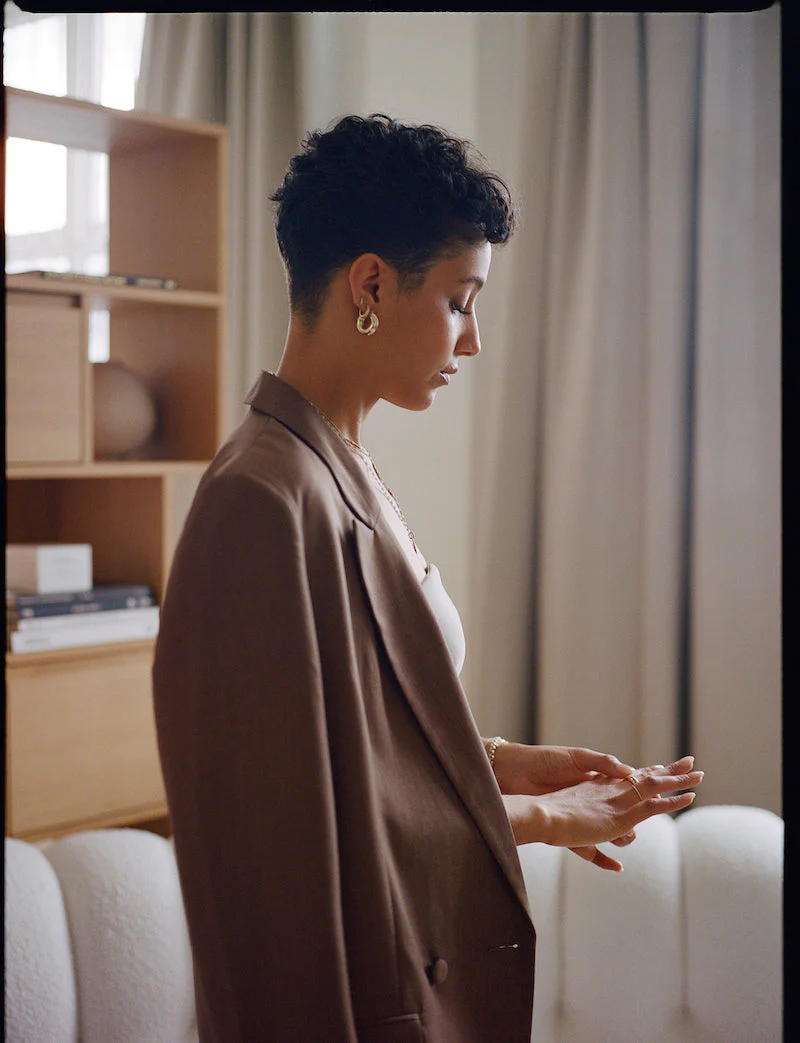Kinn - Bold Hoop Earrings Extra Small - Image 6