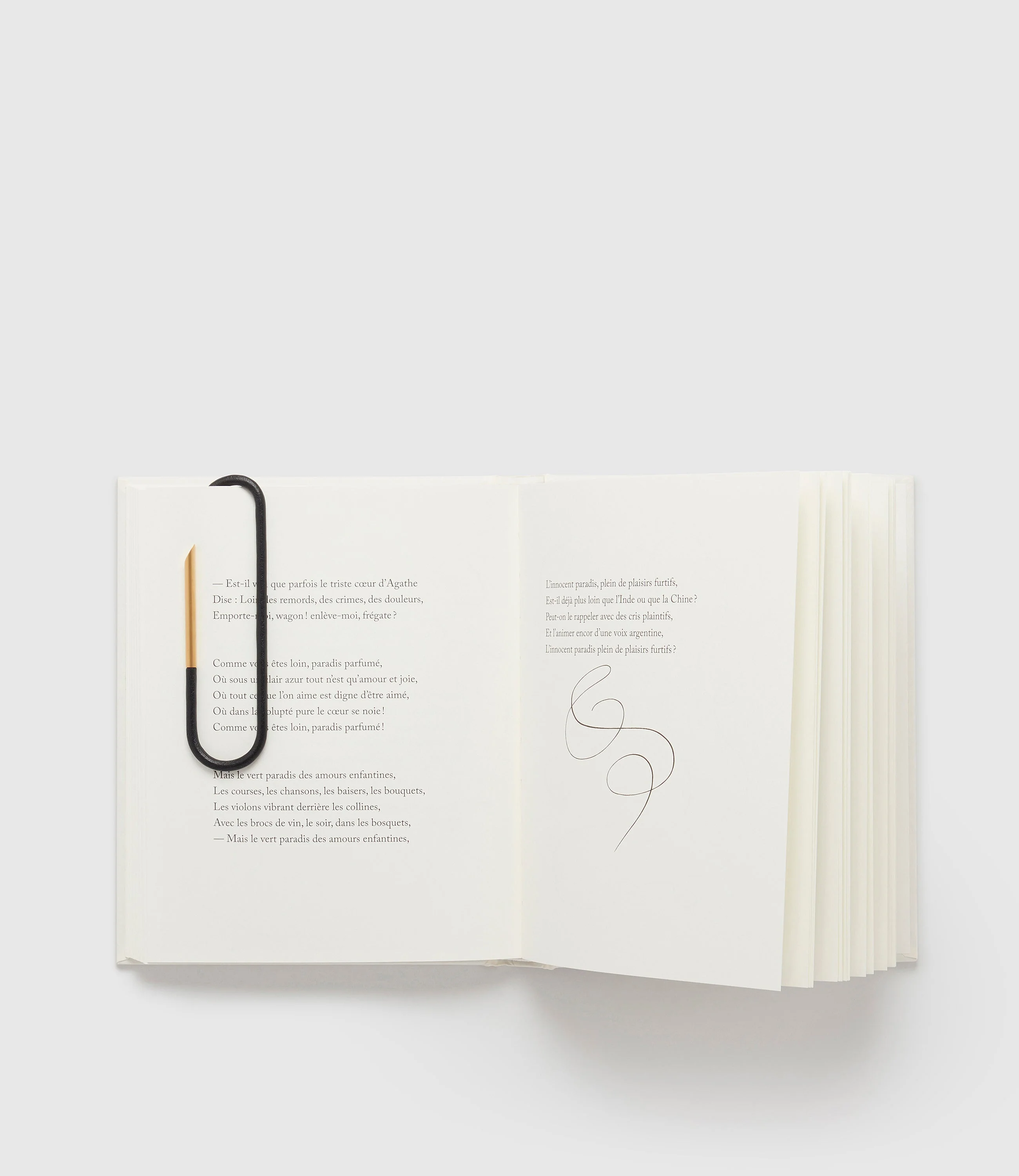 Metier - Bookmark Gold and Buffalo Black - Image 2