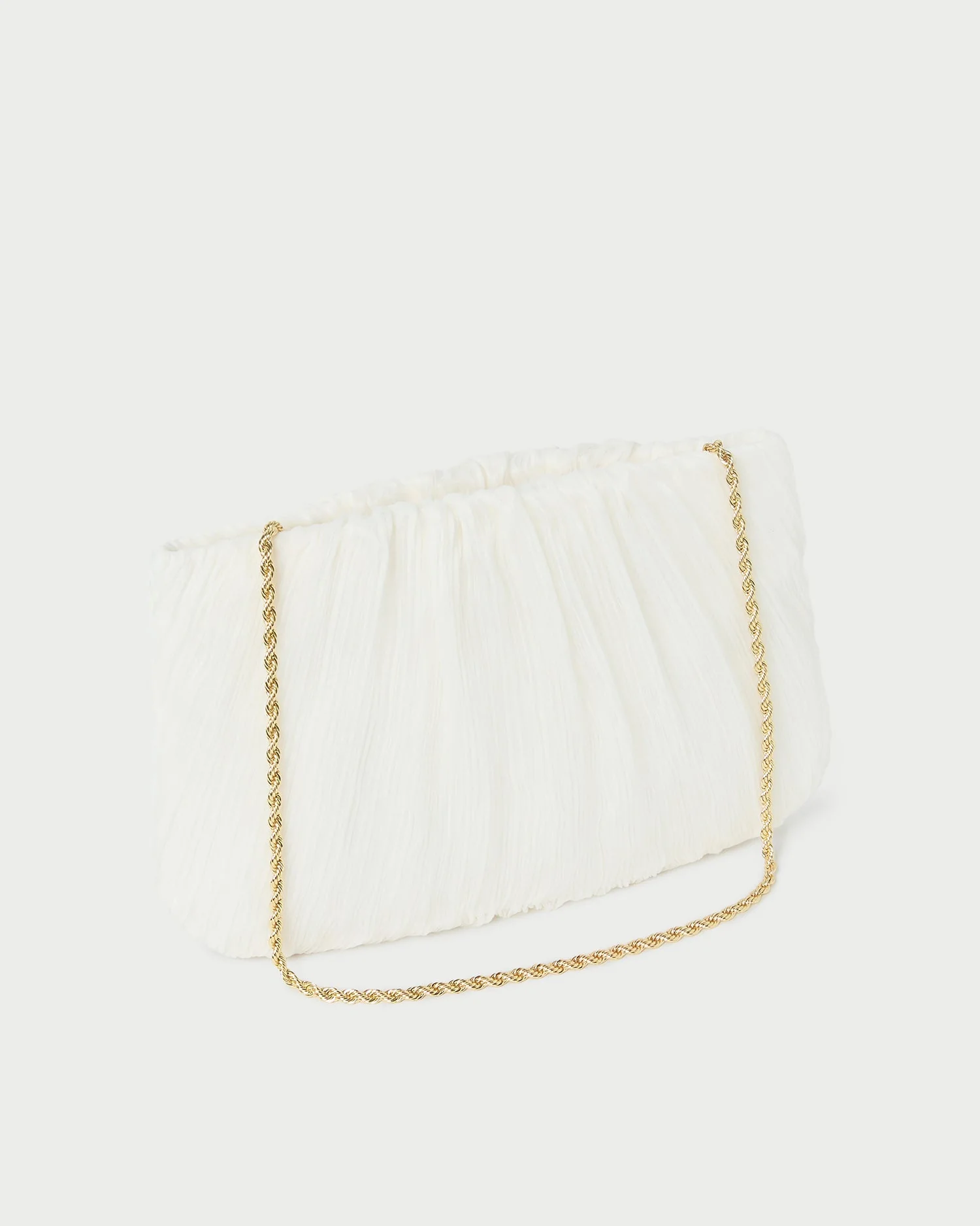 Loeffler Randall - Brit Pearl Flat Pleated Clutch - Image 2