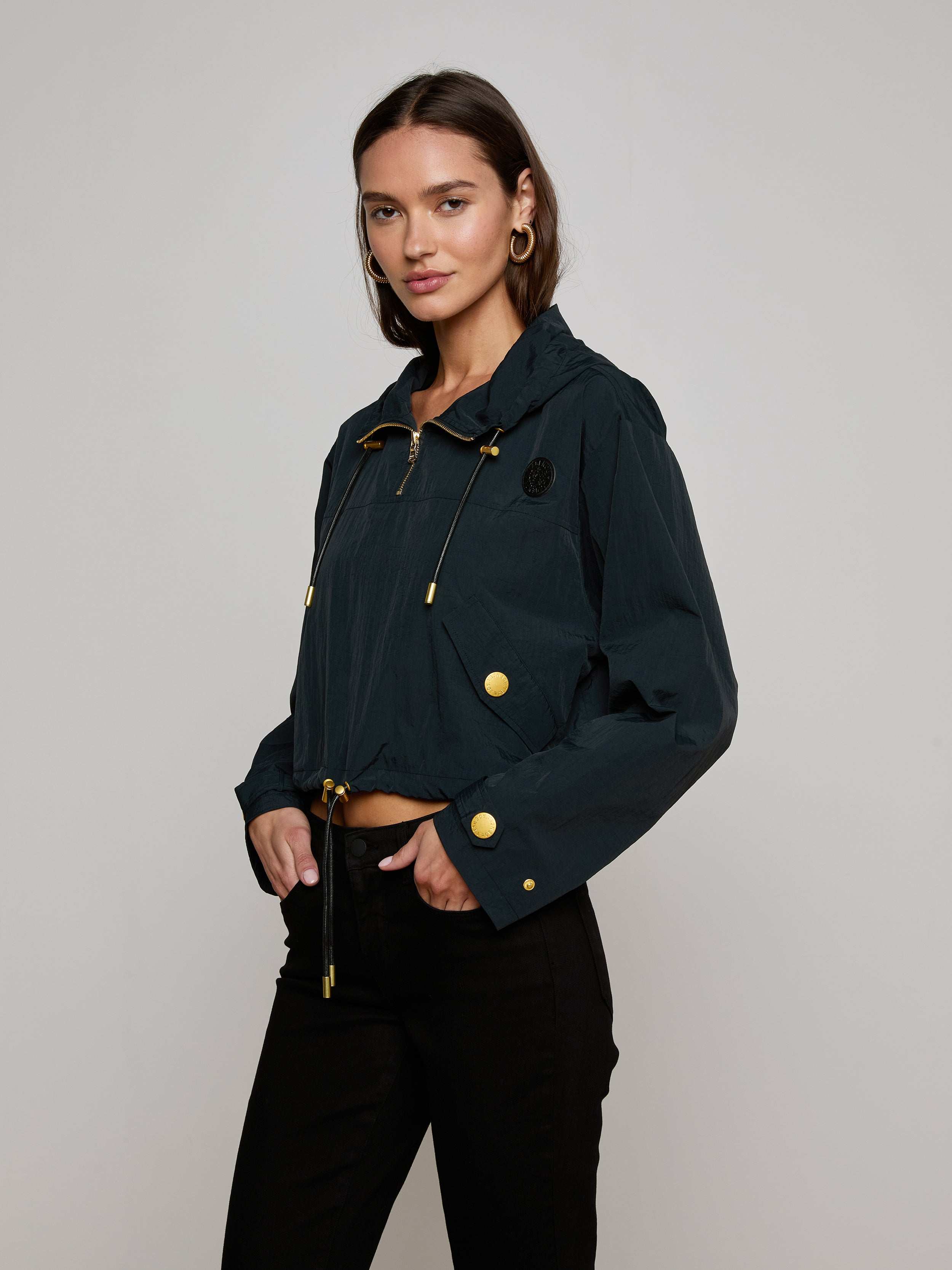 L'AGENCE - Bronwyn Cropped Windbreaker - Image 3
