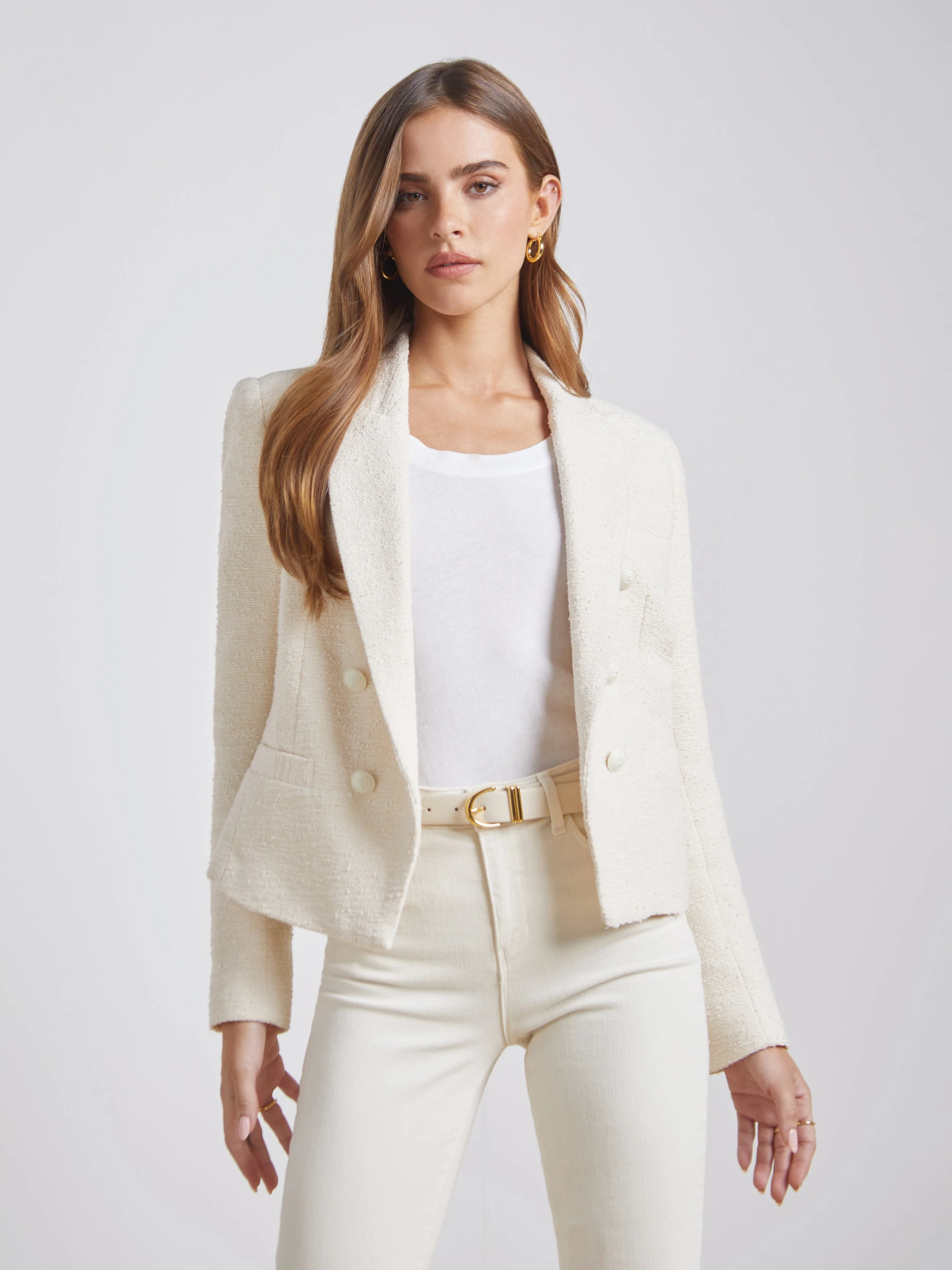 L'AGENCE - Brooke Open - Front Blazer - Image 7