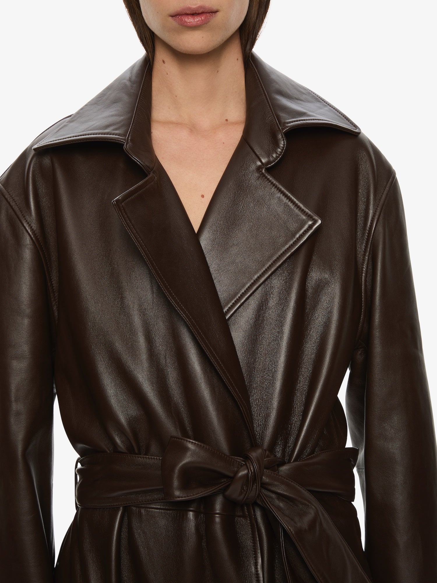 Christopher Esber - Calais Leather Trench - Image 3
