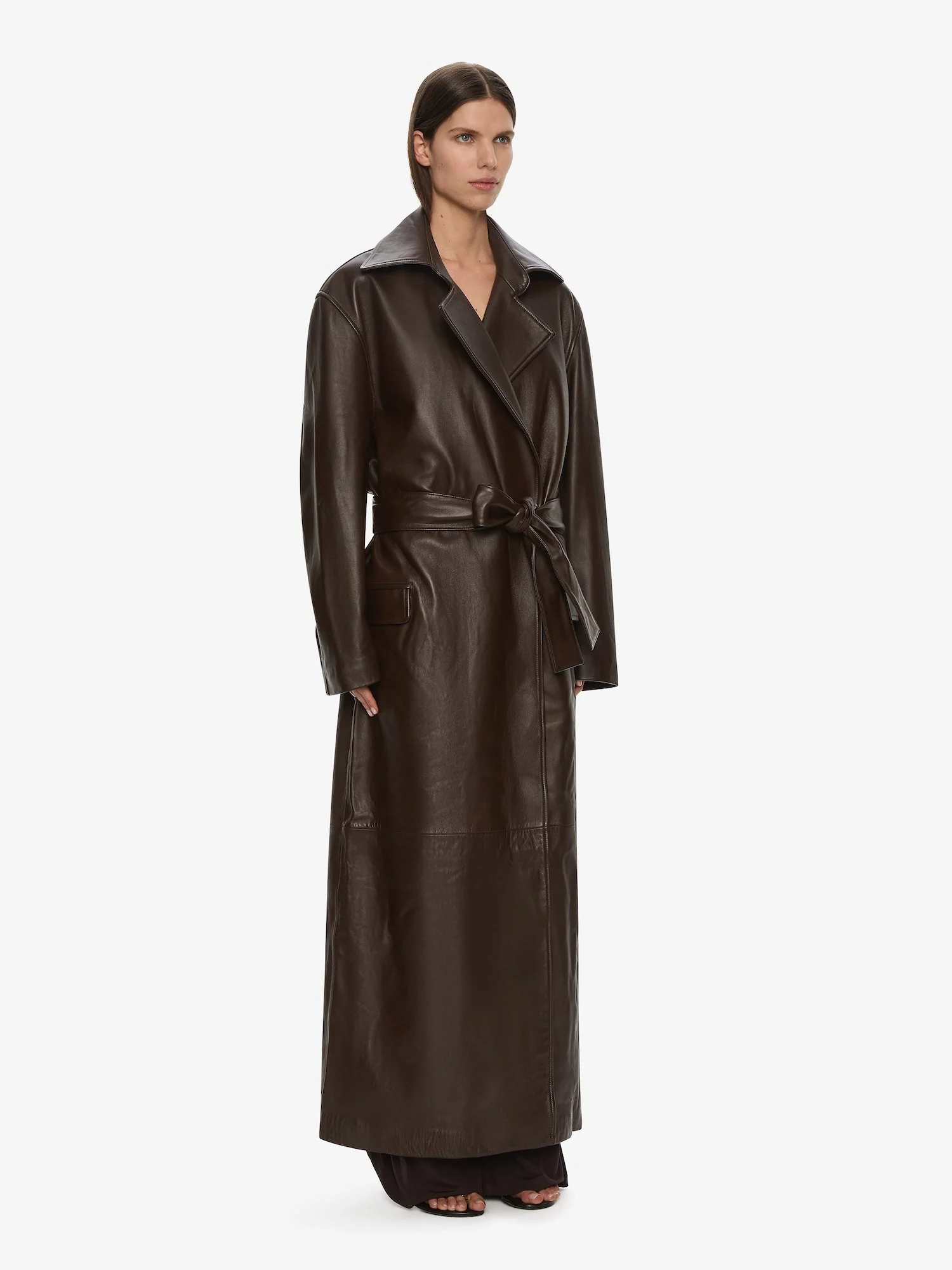 Christopher Esber - Calais Leather Trench - Image 4