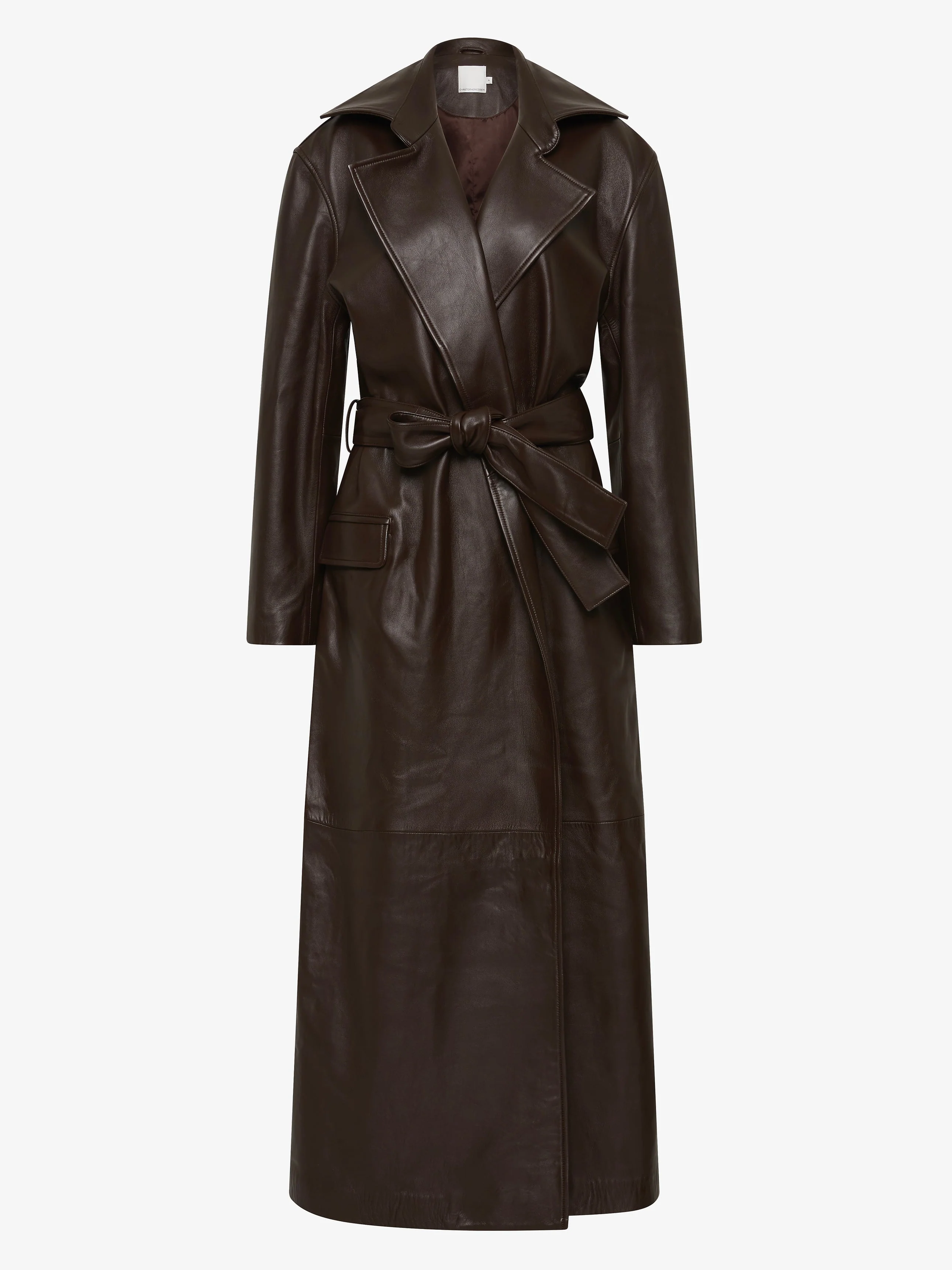 Christopher Esber - Calais Leather Trench - Image 6