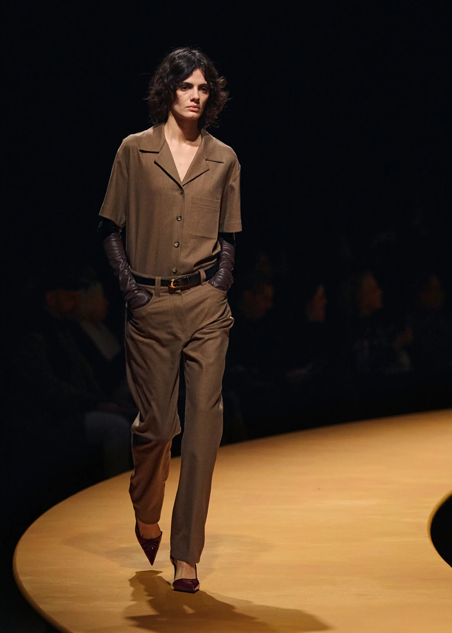 Khaite - Callum Pant in Toffee - Image 14