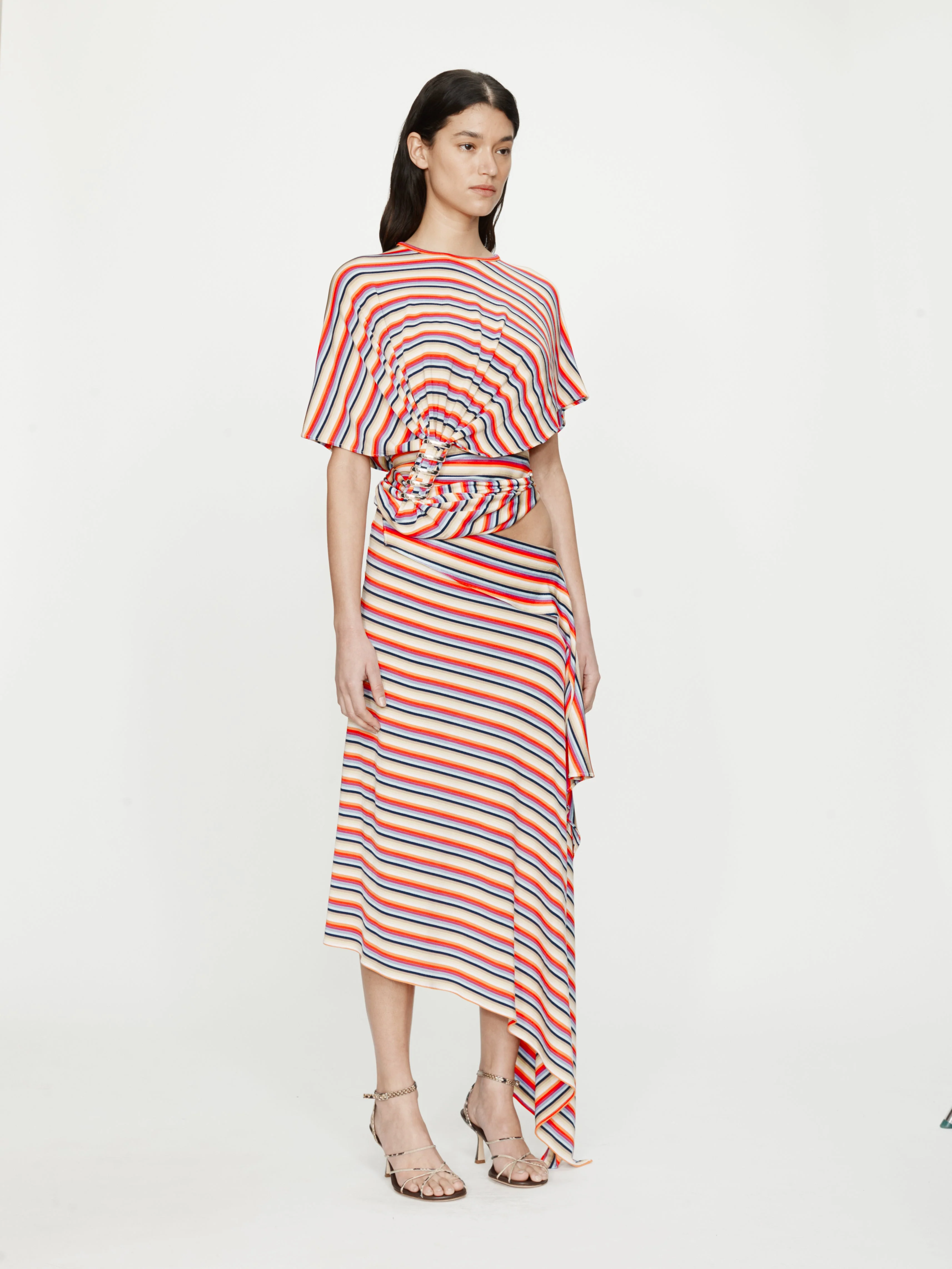 Christopher Esber - Calypso Coiled Jersey Tee - Image 2