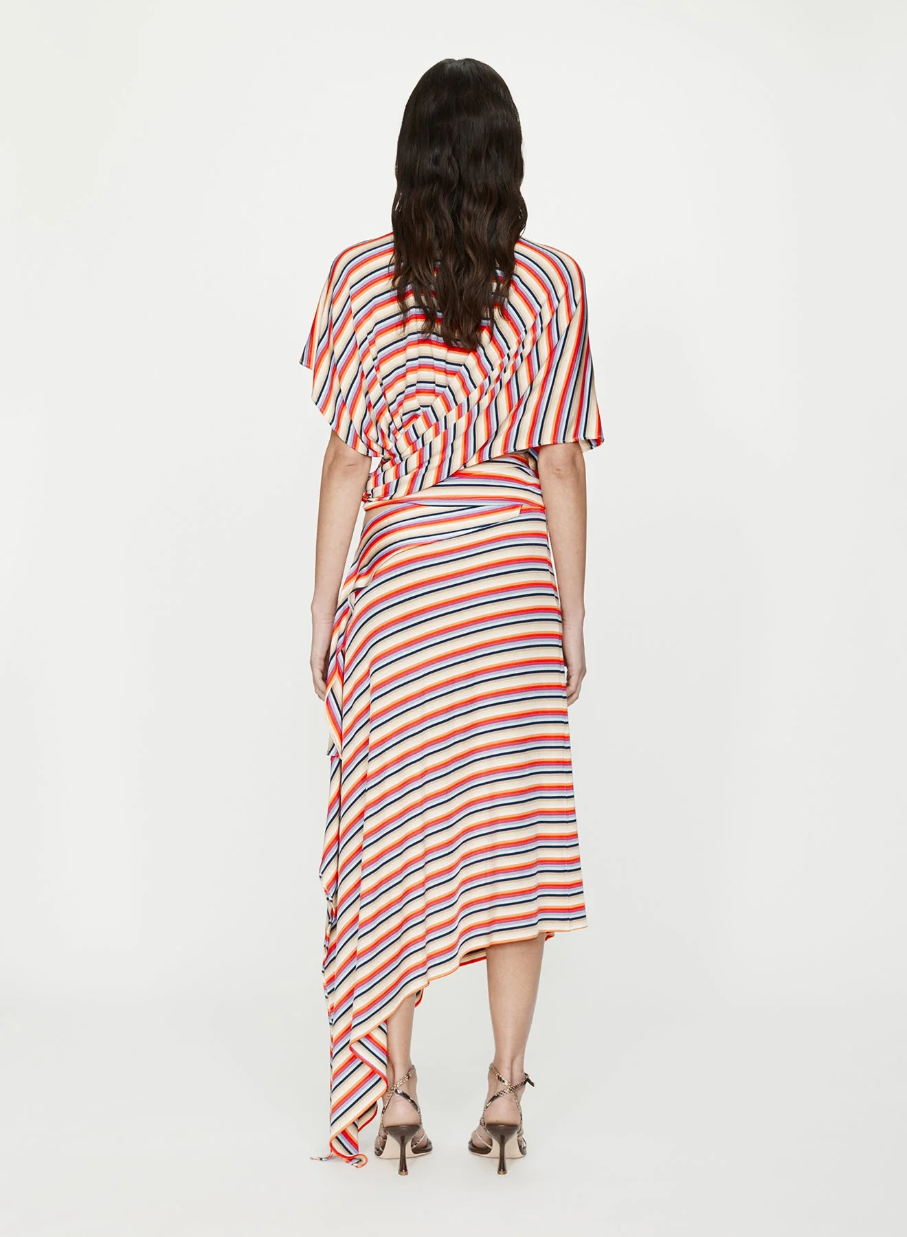 Christopher Esber - Calypso Coiled Jersey Tee - Image 5
