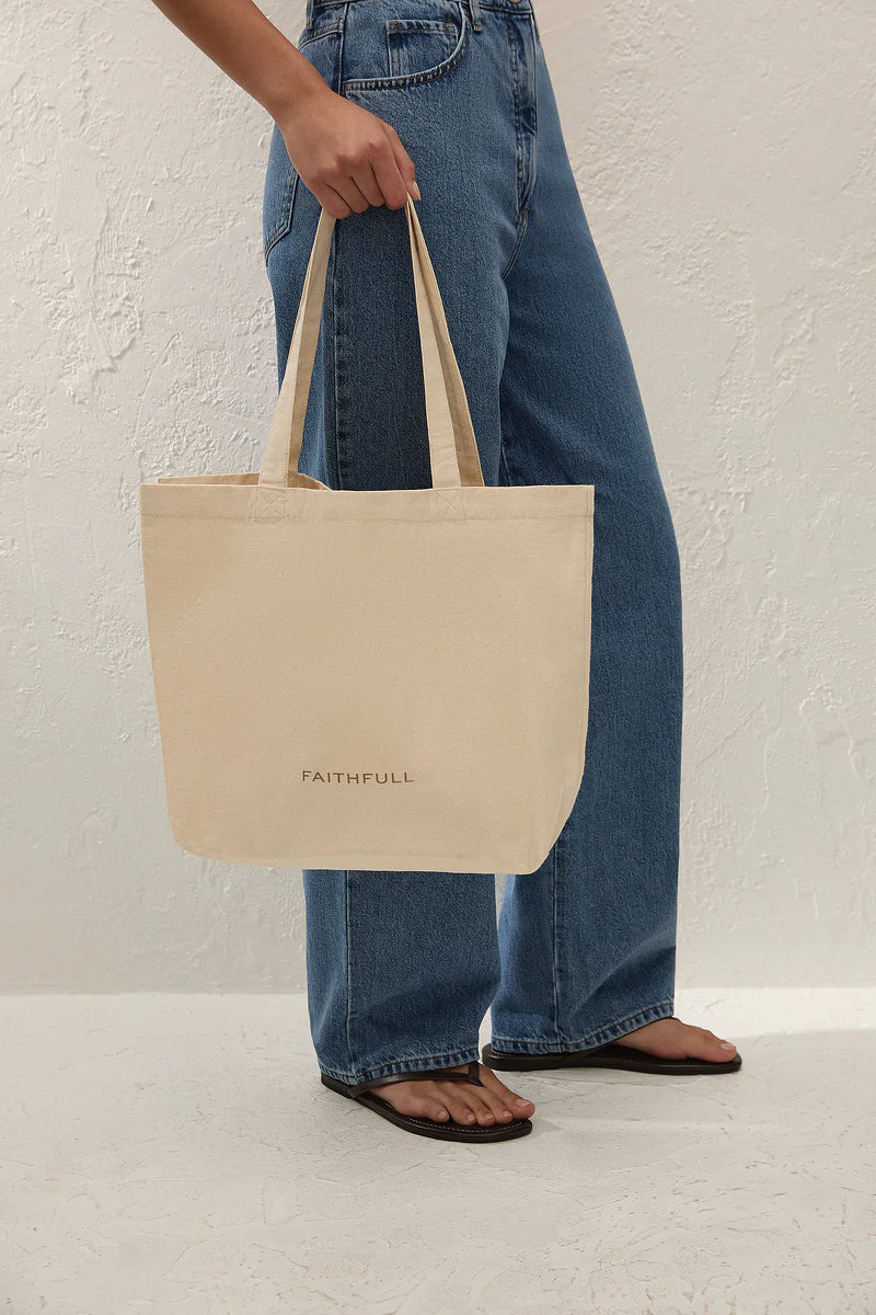 Faithfull - Canvas Tote Bag Natural - Image 2
