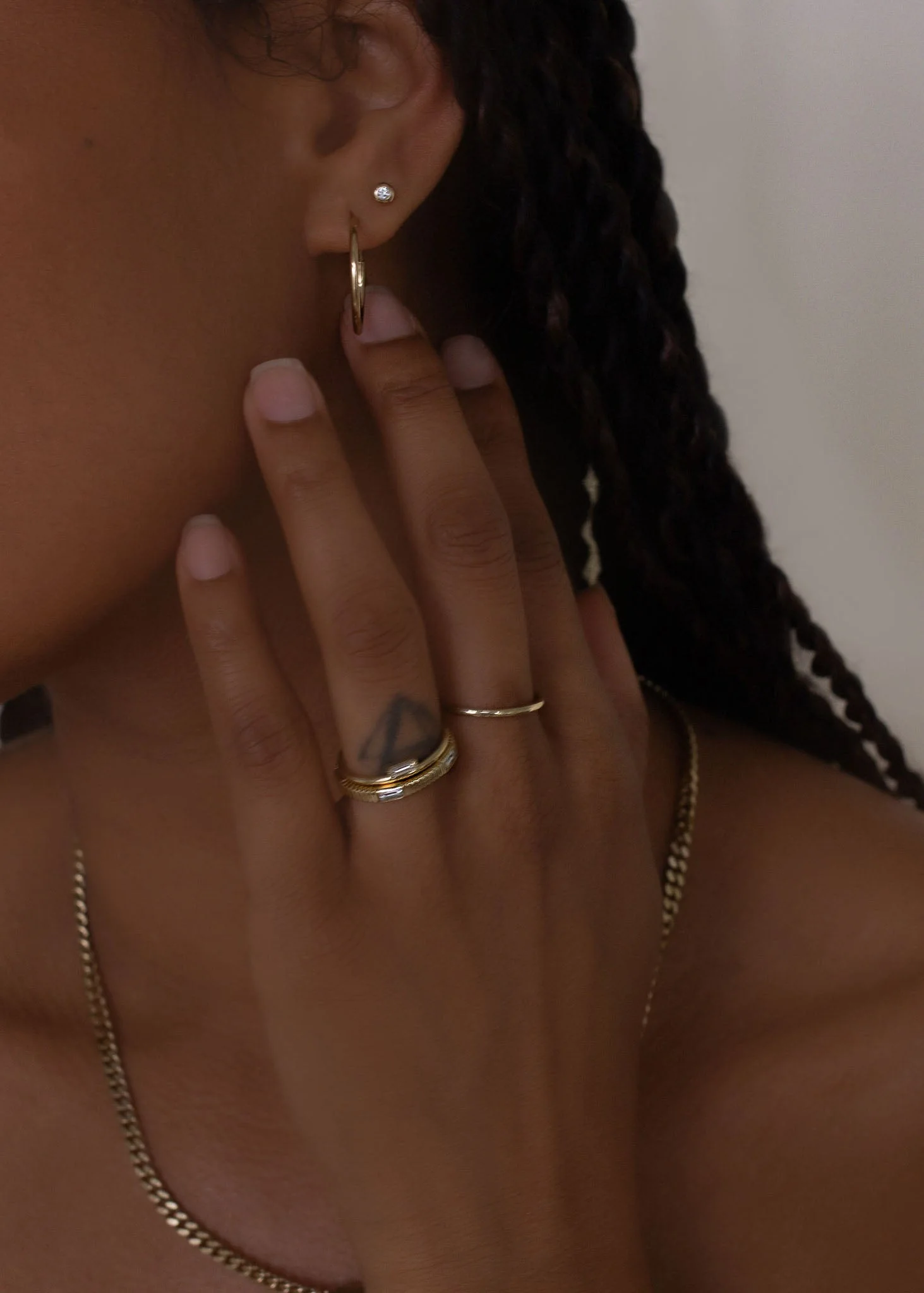 Kinn - Capri Curb Chain Necklace - Image 4