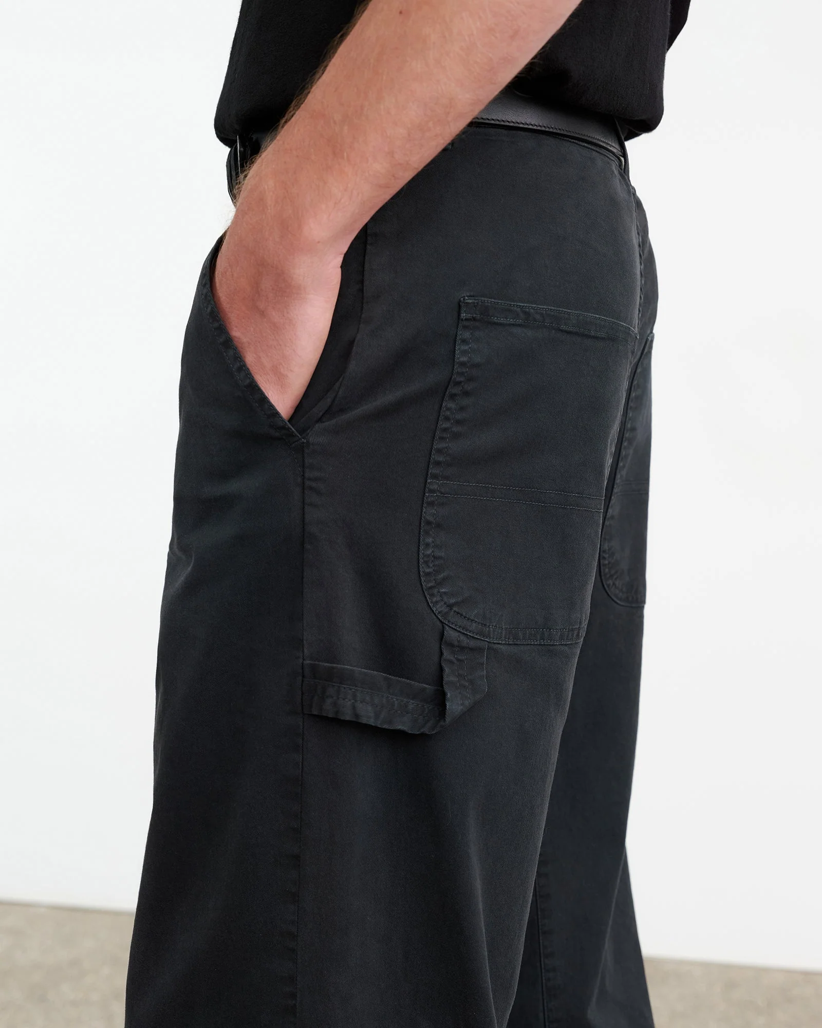 Nili Lotan - CARPENTER COTTON PANT - Image 3
