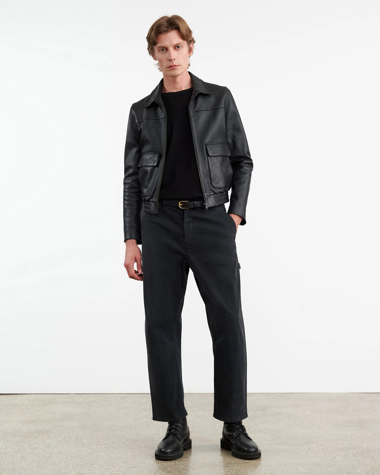 Nili Lotan - CARPENTER COTTON PANT - Image 6