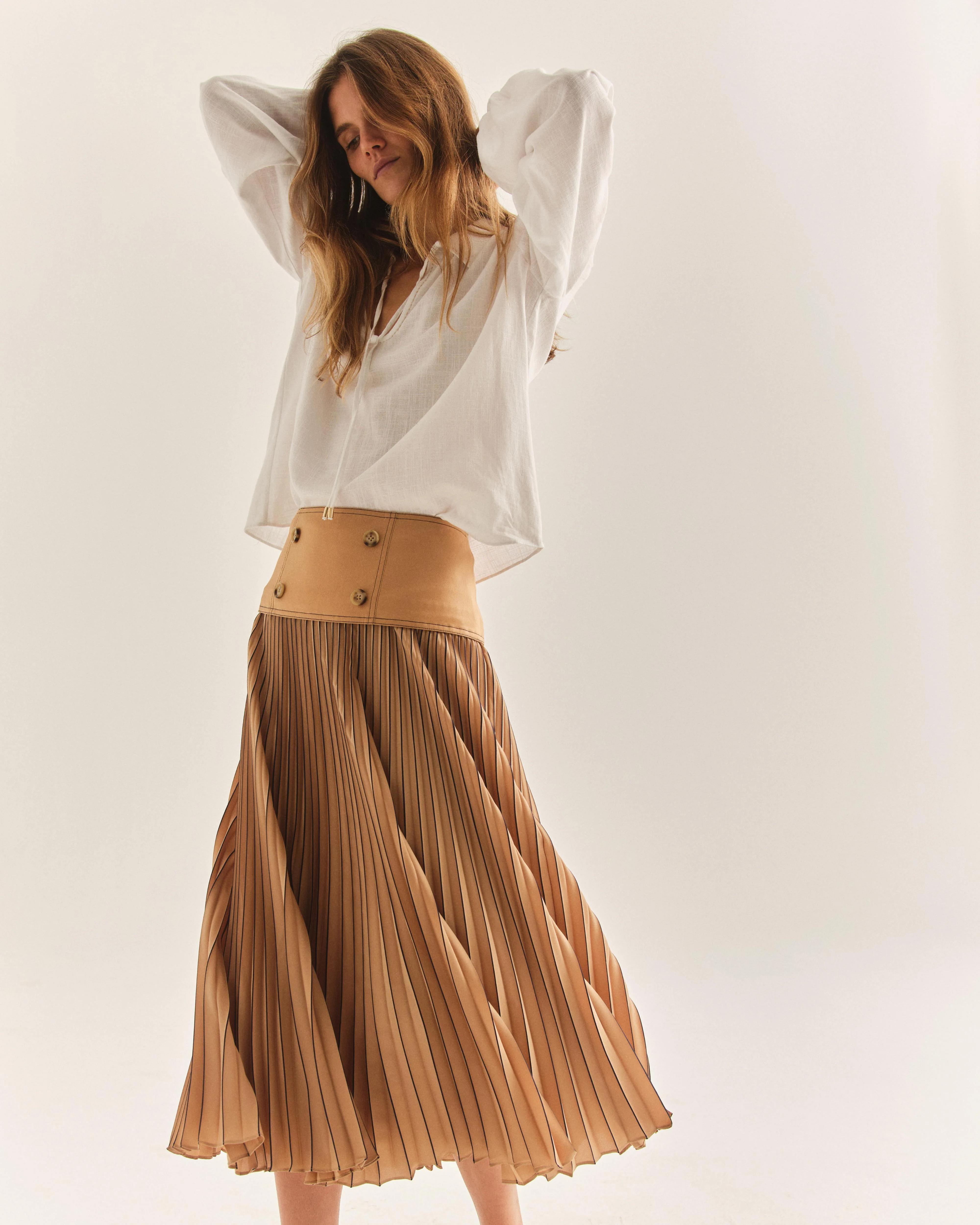 Cartolina - Seneca Blouse - White - Image 3