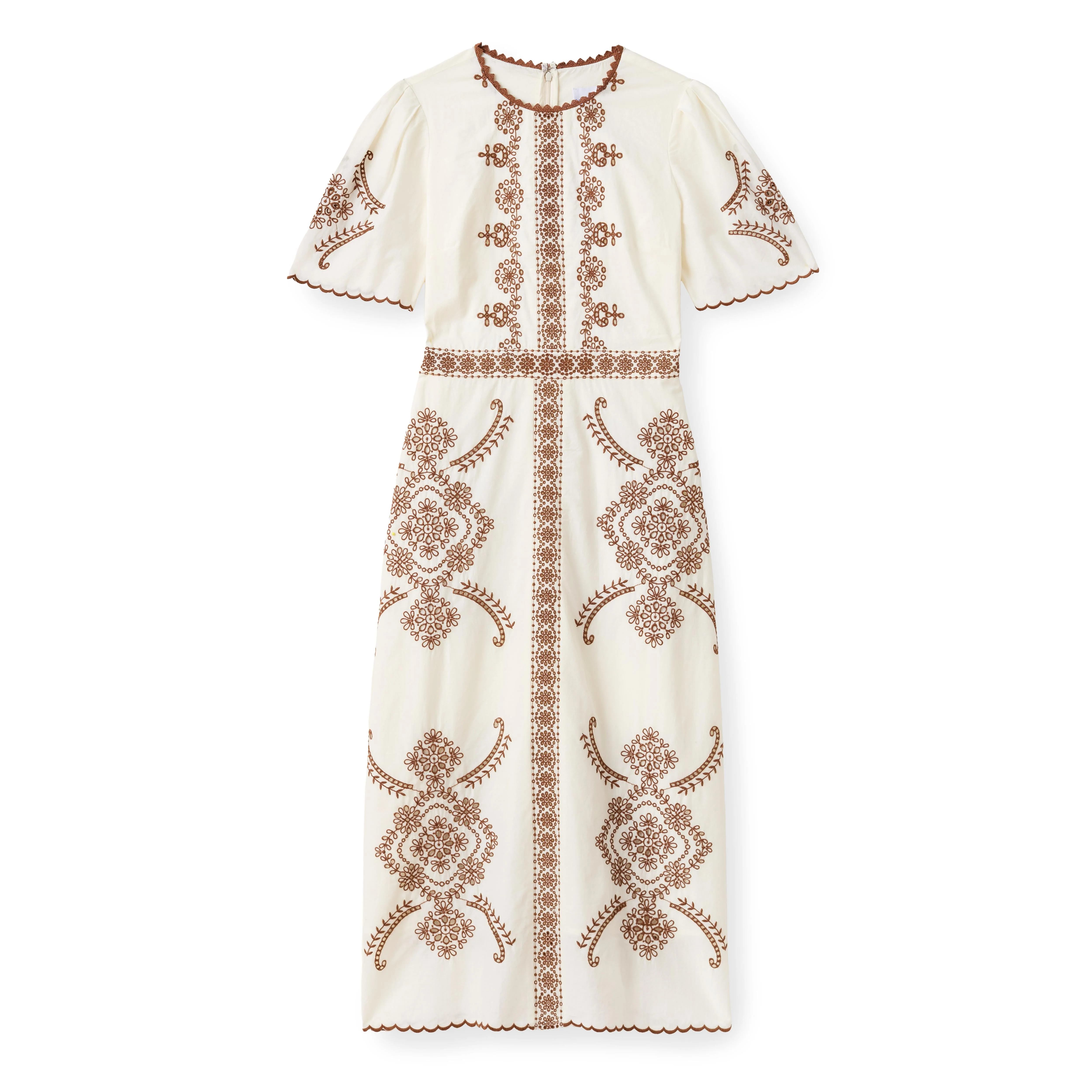 Cartolina - SP26 Bobbi Midi Dress - Ivory