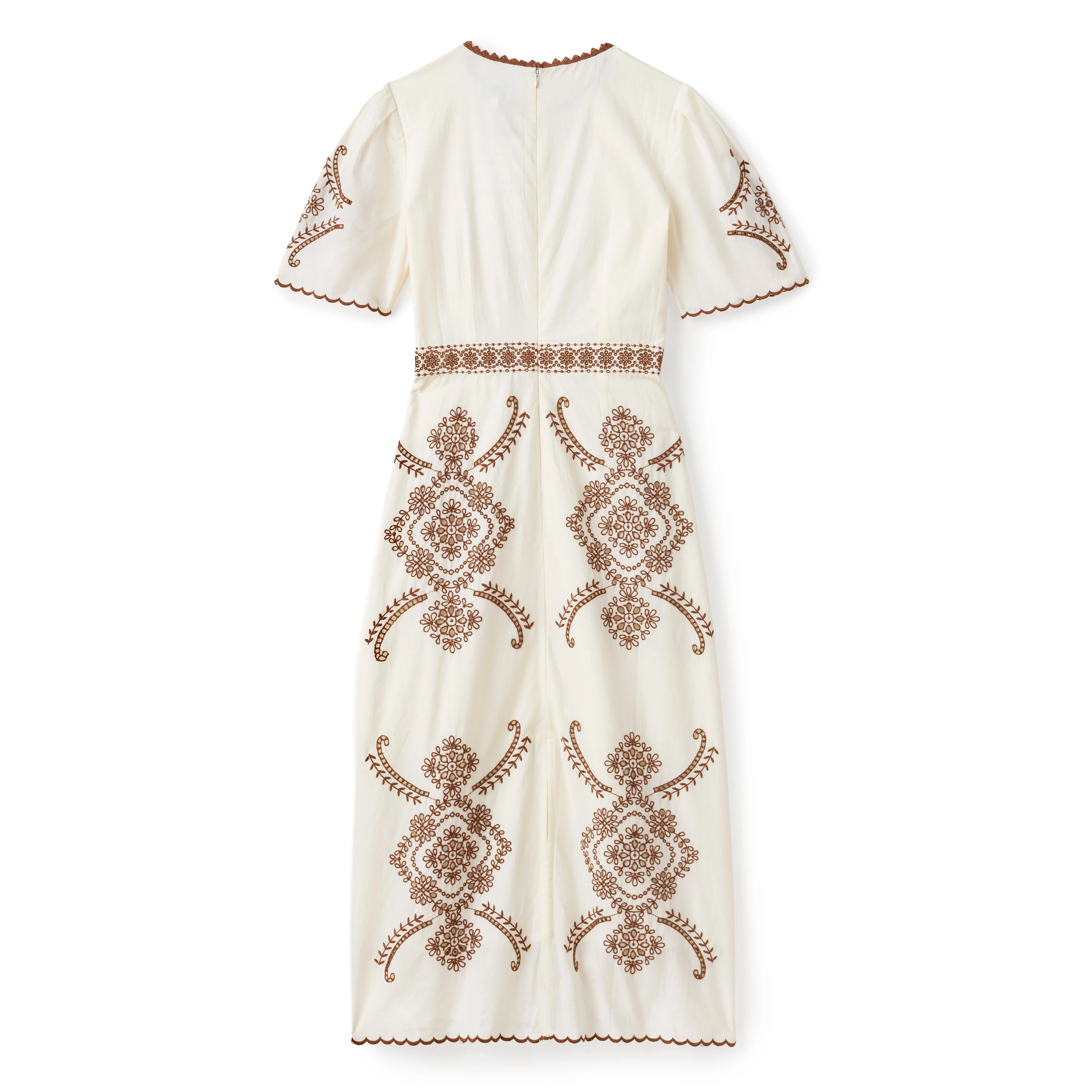 Cartolina - SP26 Bobbi Midi Dress - Ivory - Image 8